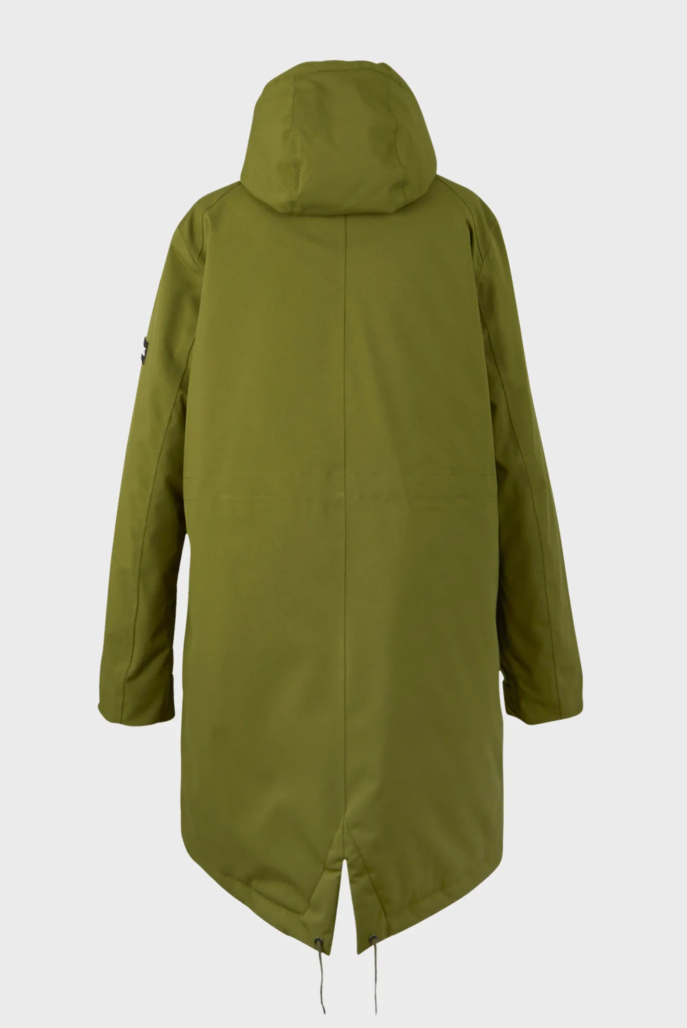 Жіноча зелена парка 8