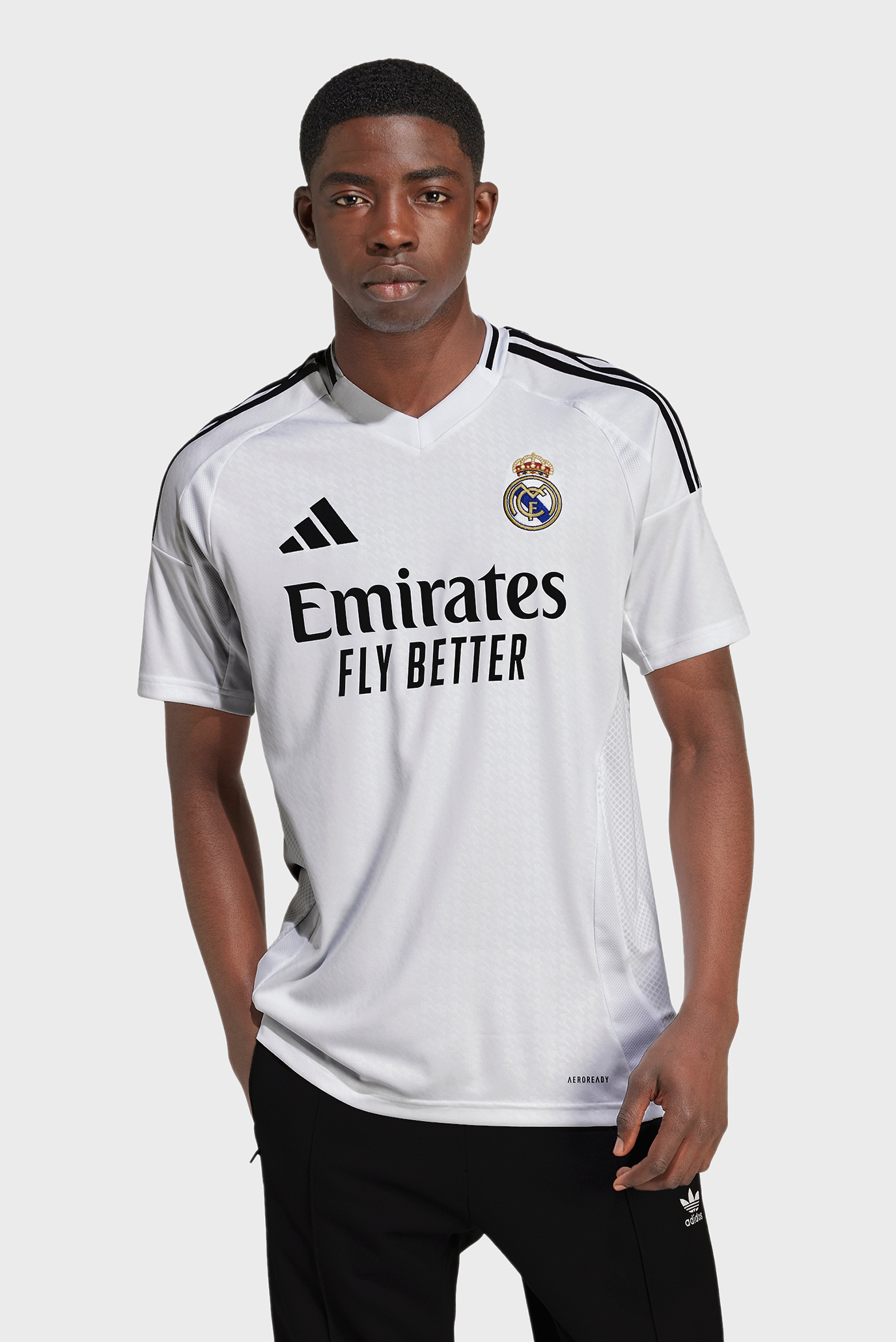 Мужская белая футболка Real Madrid 24/25 Home 1