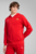 Мужское красное худи Scuderia Ferrari Race Sweatjacket Men