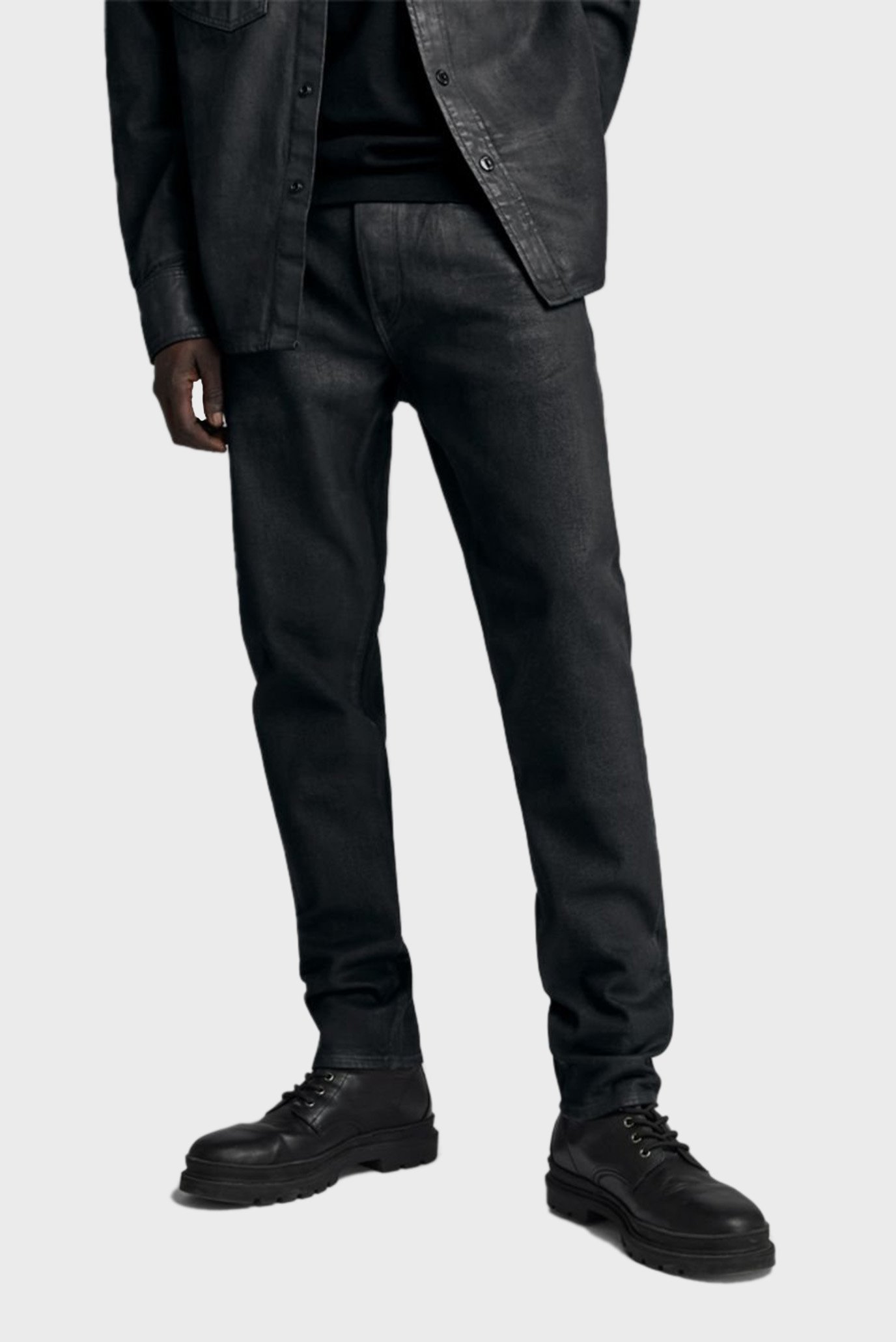 Мужские черные джинсы 3301 Slim 1