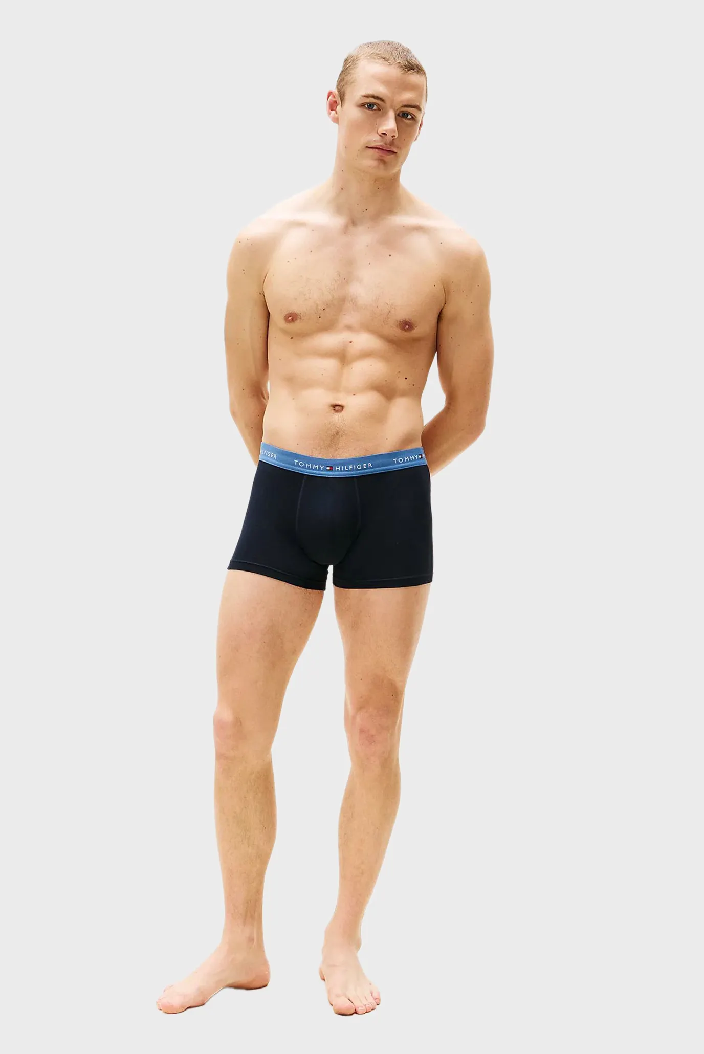 Мужские темно-синие боксеры (3 шт) WB TRUNK 5