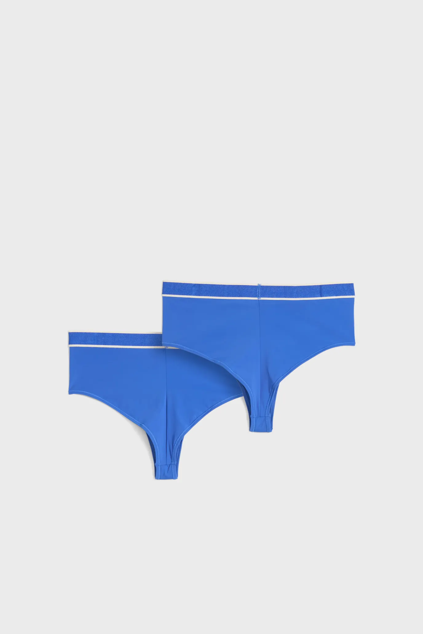 Жіночі сині трусики (2 шт) High-Rise Brazilian Bottoms Women (2-pack) 2