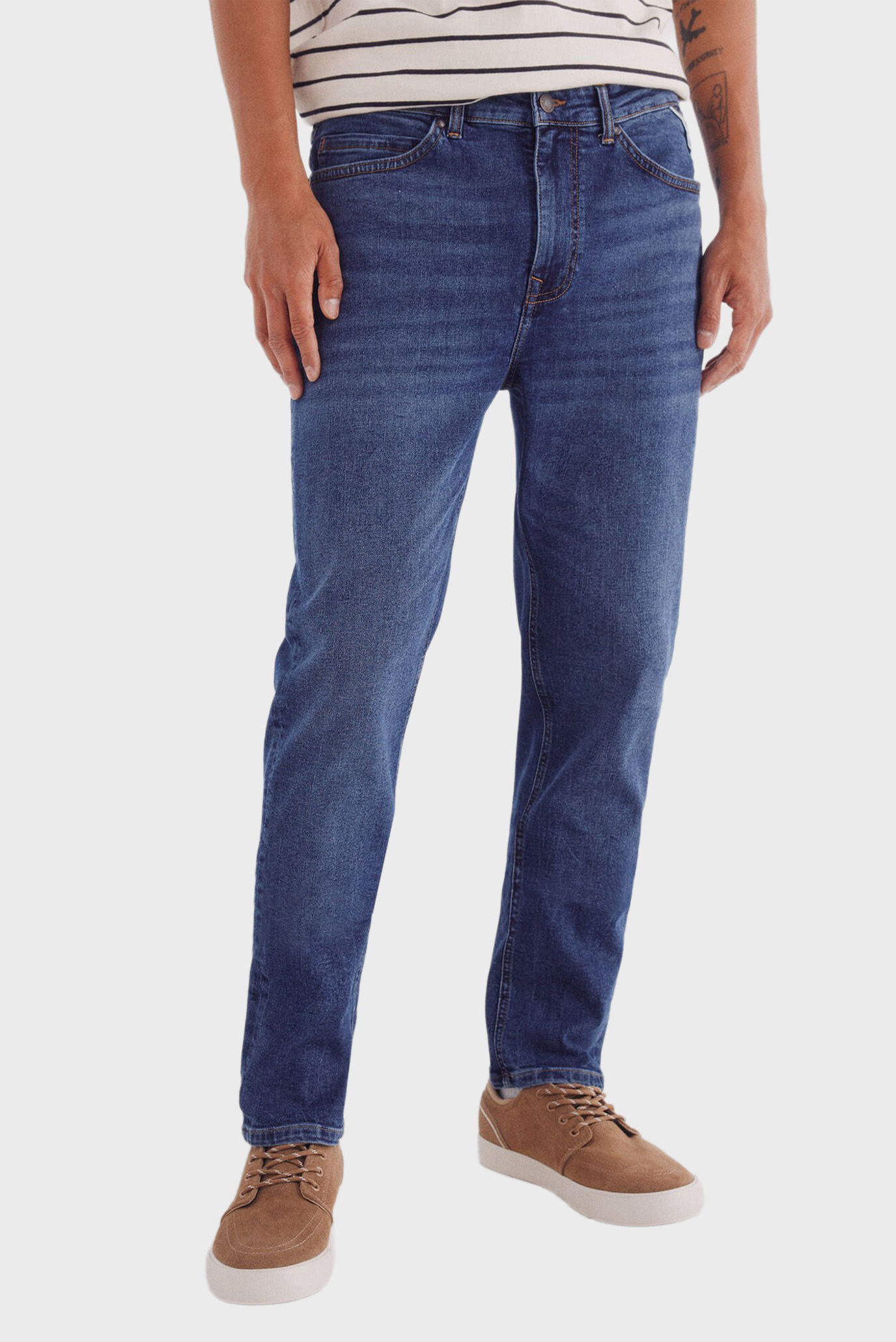 Мужские синие джинсы Slim fit Синий 34 SPRINGFIELD 1752036 Мужские синие джинсы Slim fit Синий 34 SPRINGFIELD 1752036