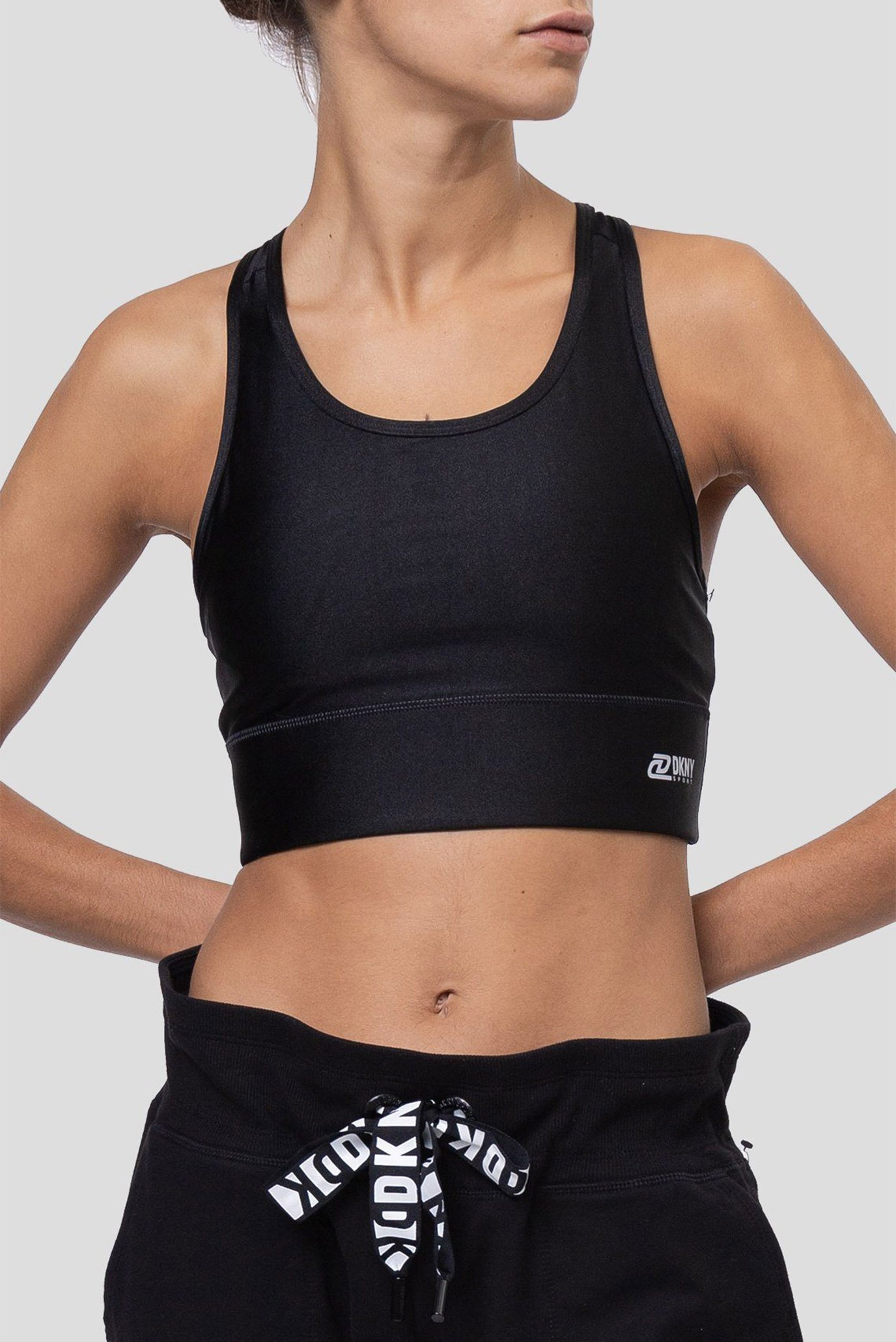 Женский черный топ Черный M DKNY DP2T8916 Женский черный топ Черный M DKNY DP2T8916