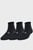 Дитячі чорні шкарпетки (3 пари) UA Essential