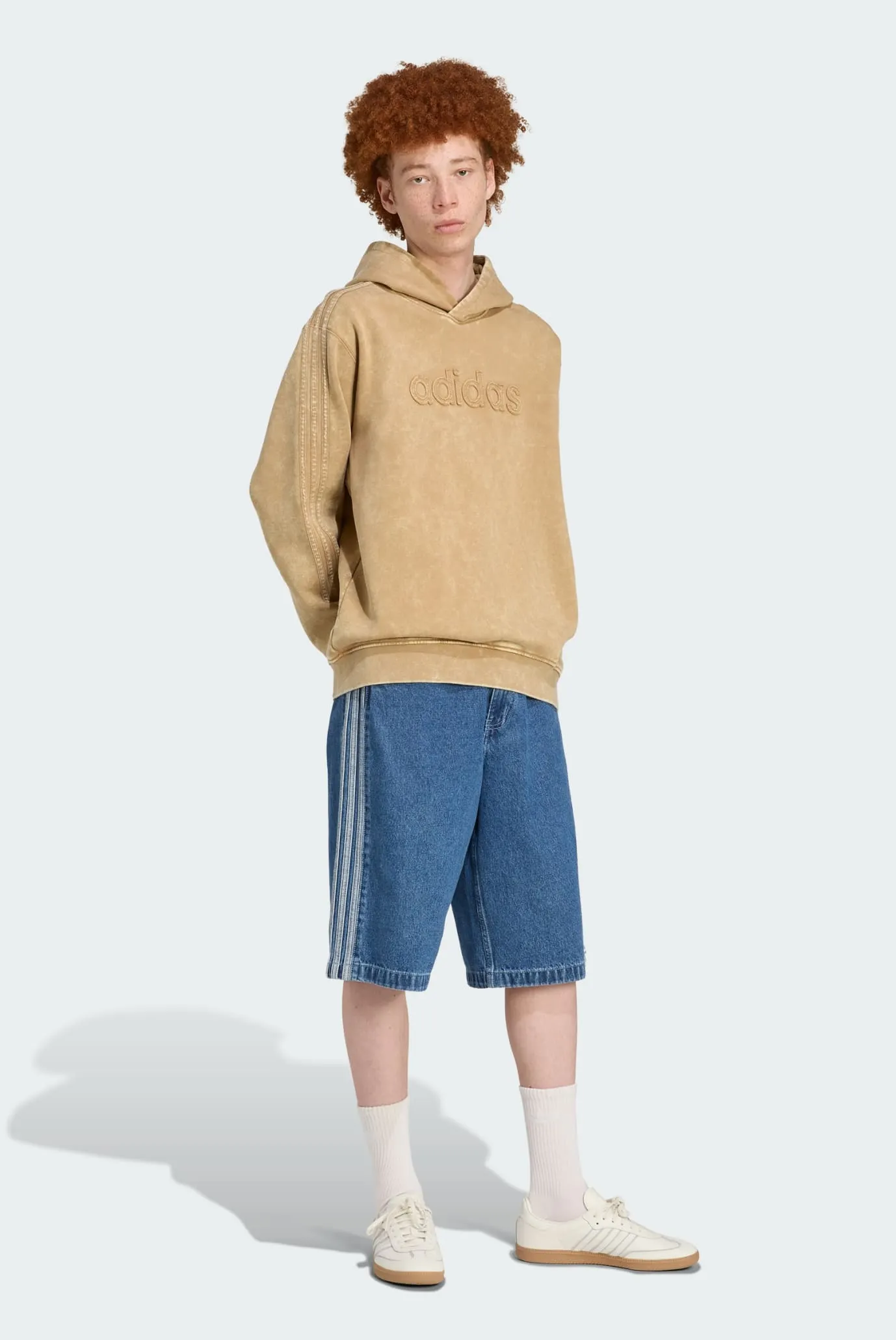 Чоловіче бежеве худі WASHED 2