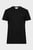 Мужская черная футболка SLIM CONTRAST PIQUE SS TSHIRT