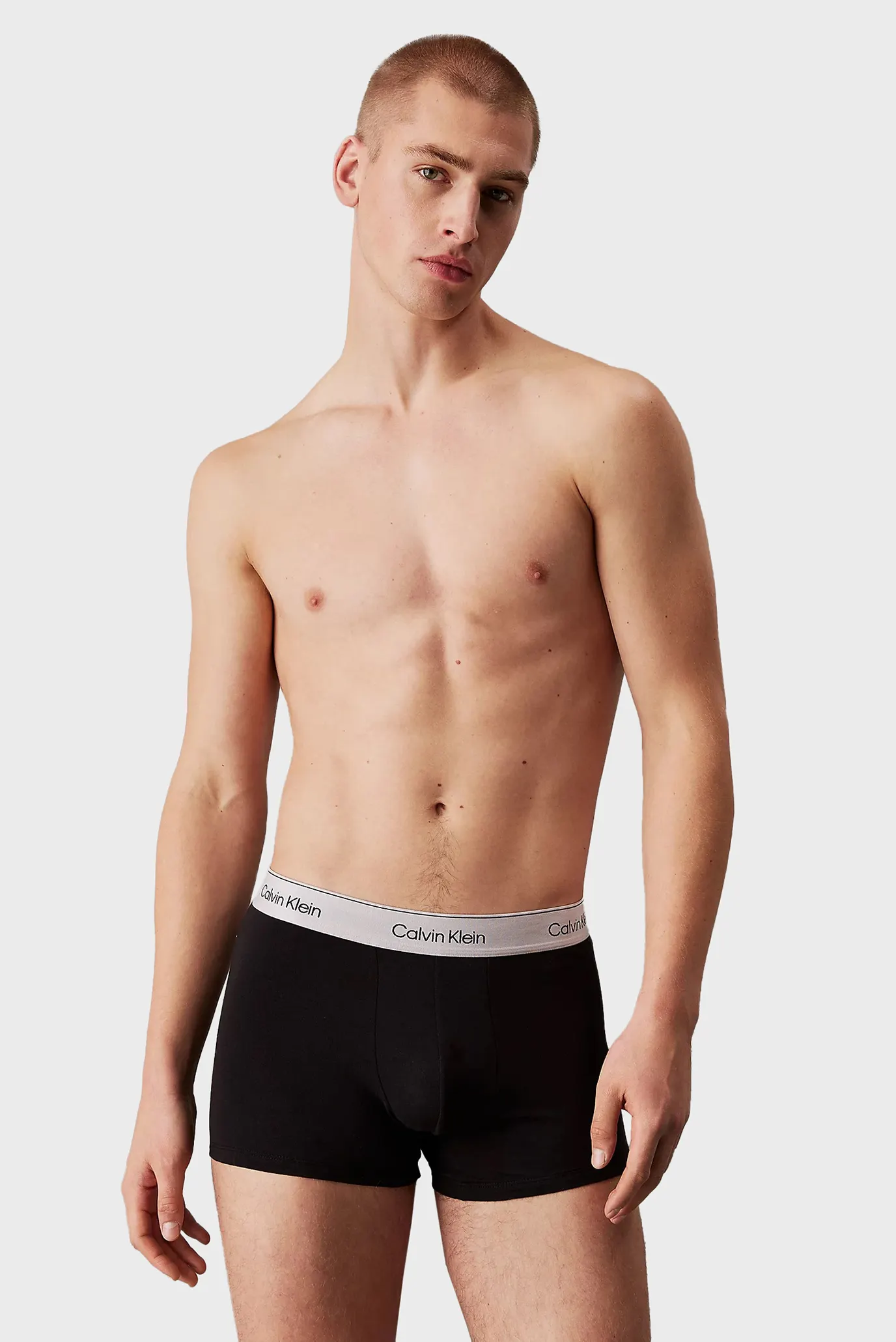 Чоловічі чорні боксери (3 шт) TRUNK 2