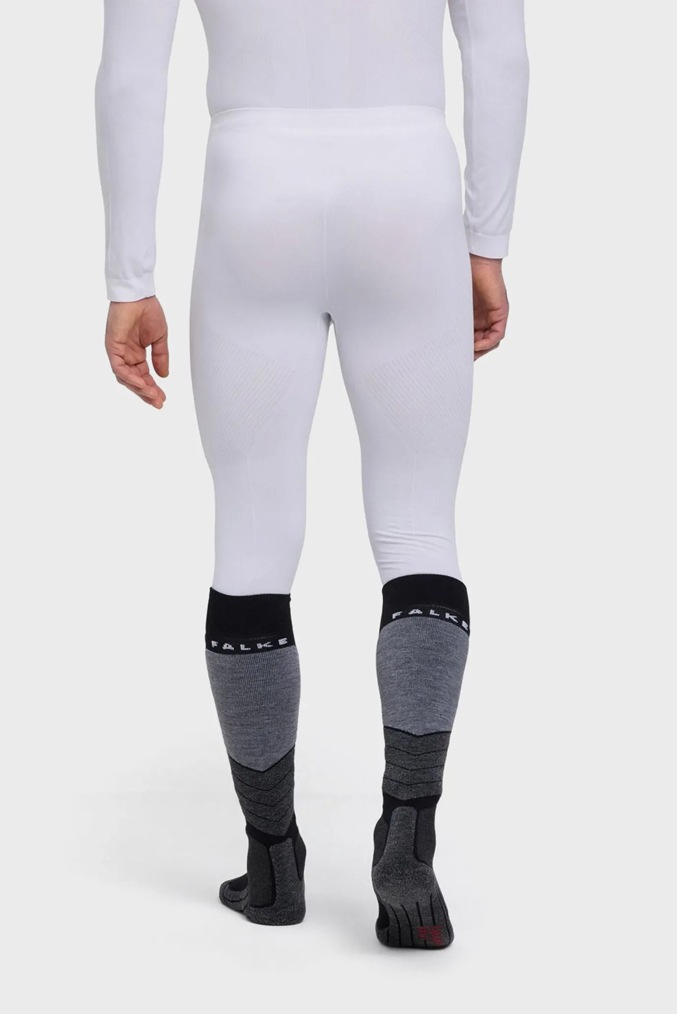 Чоловічі білі термобрюки WARM 3