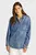Жіноча синя джинсова сорочка RELAXED FIT OVERSHIRT