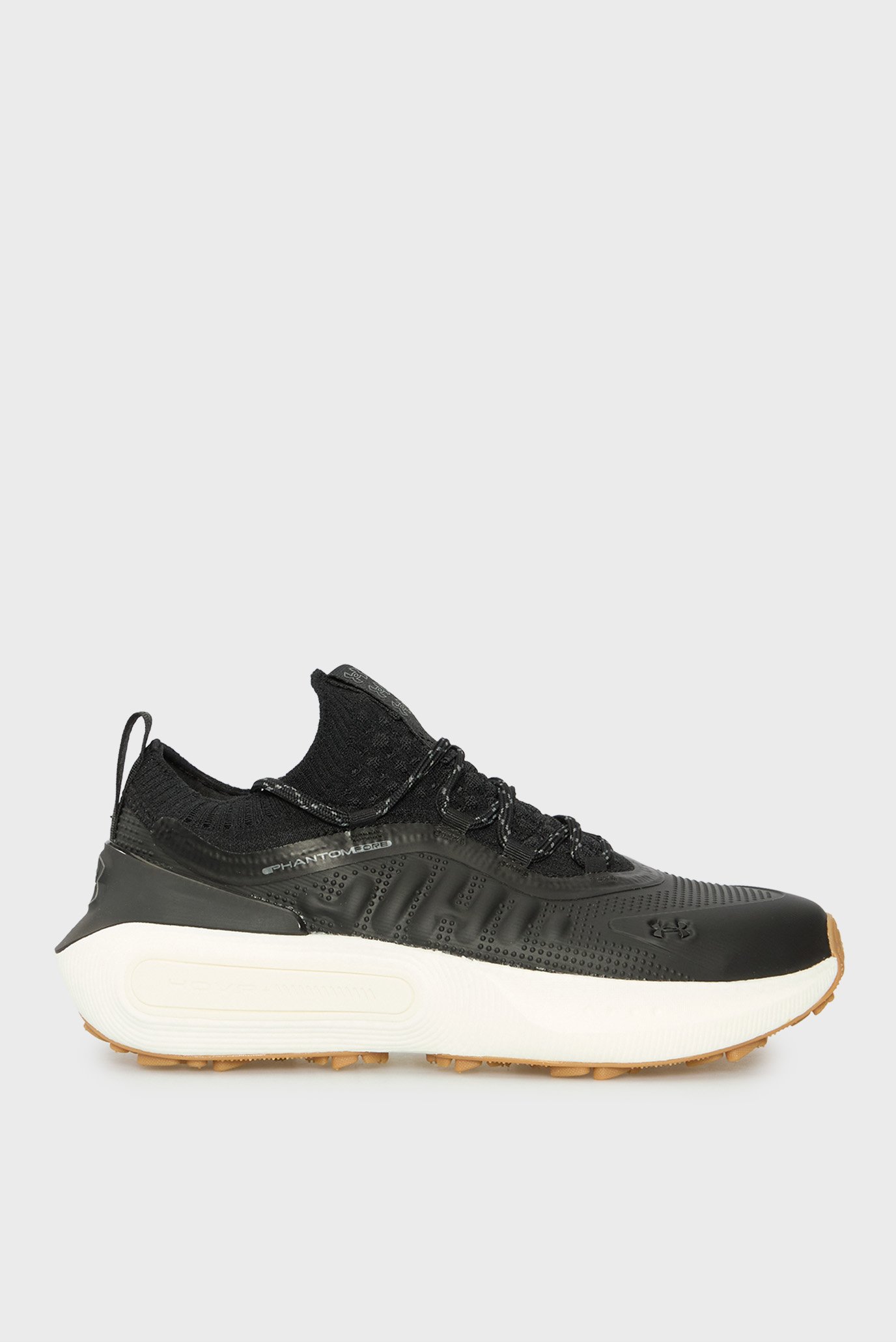 Мужские черные кроссовки UA Phantom Fore Черный 10 Under Armour 3027876-001 Мужские черные кроссовки UA Phantom Fore Черный 10 Under Armour 3027876-001