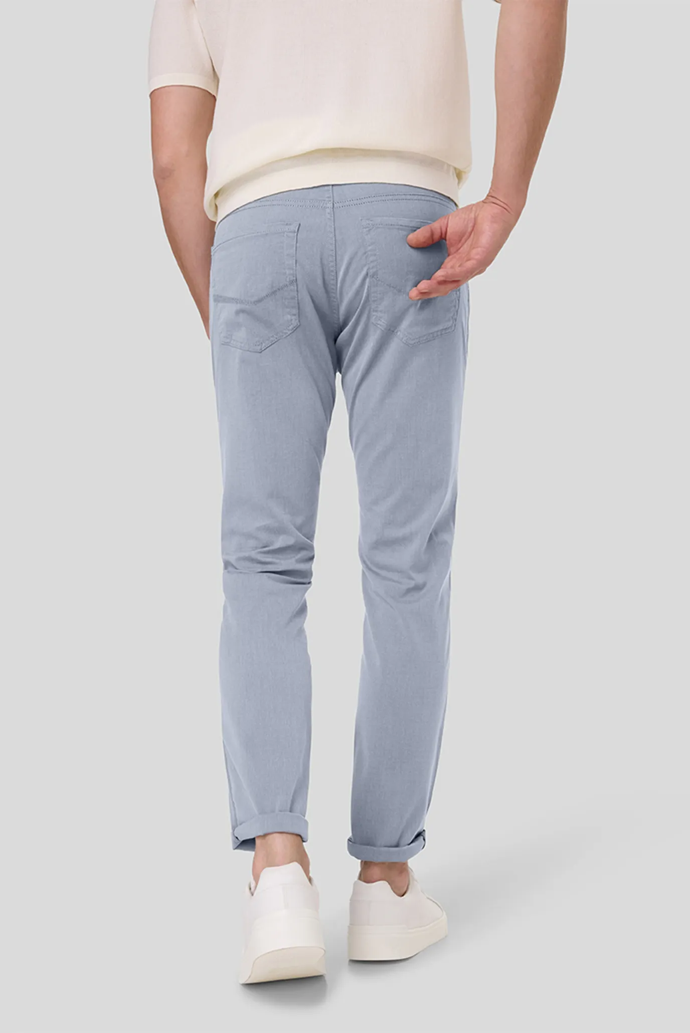 Мужские голубые джинсы 2