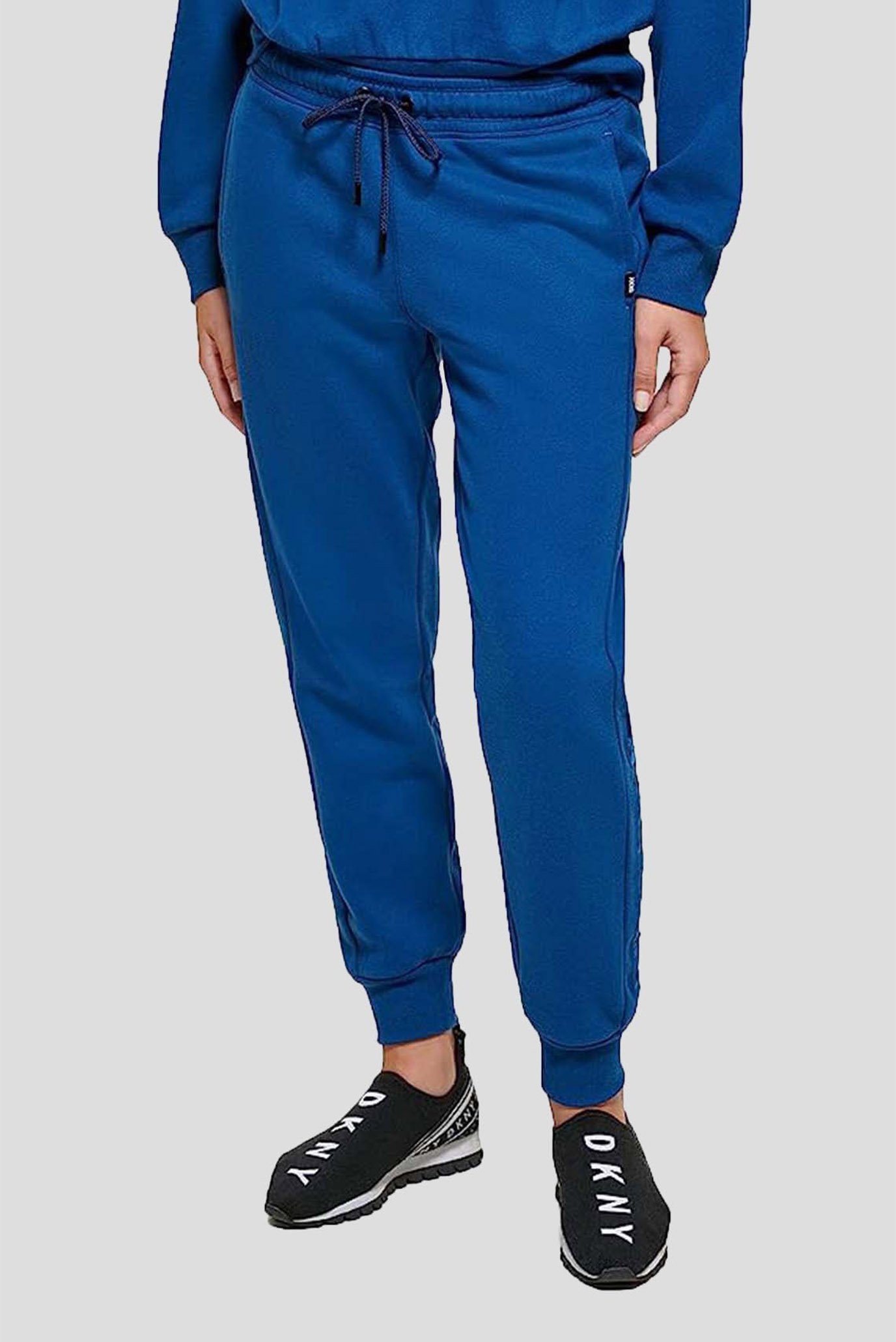 Женские синие спортивные брюки Синий L DKNY DP2P3117 Женские синие спортивные брюки Синий L DKNY DP2P3117