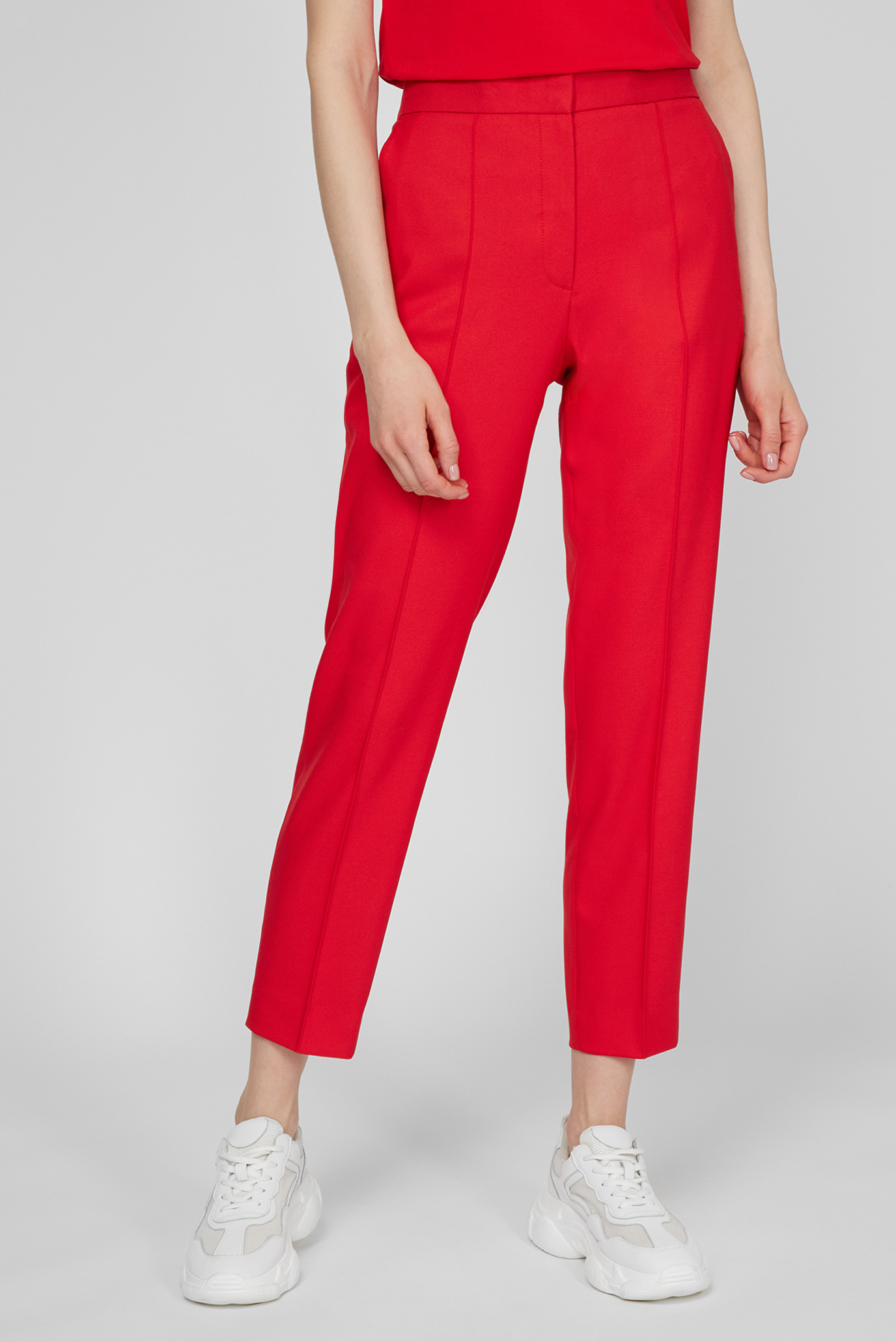 Женские красные брюки SUMMER TWILL TAILORED 1
