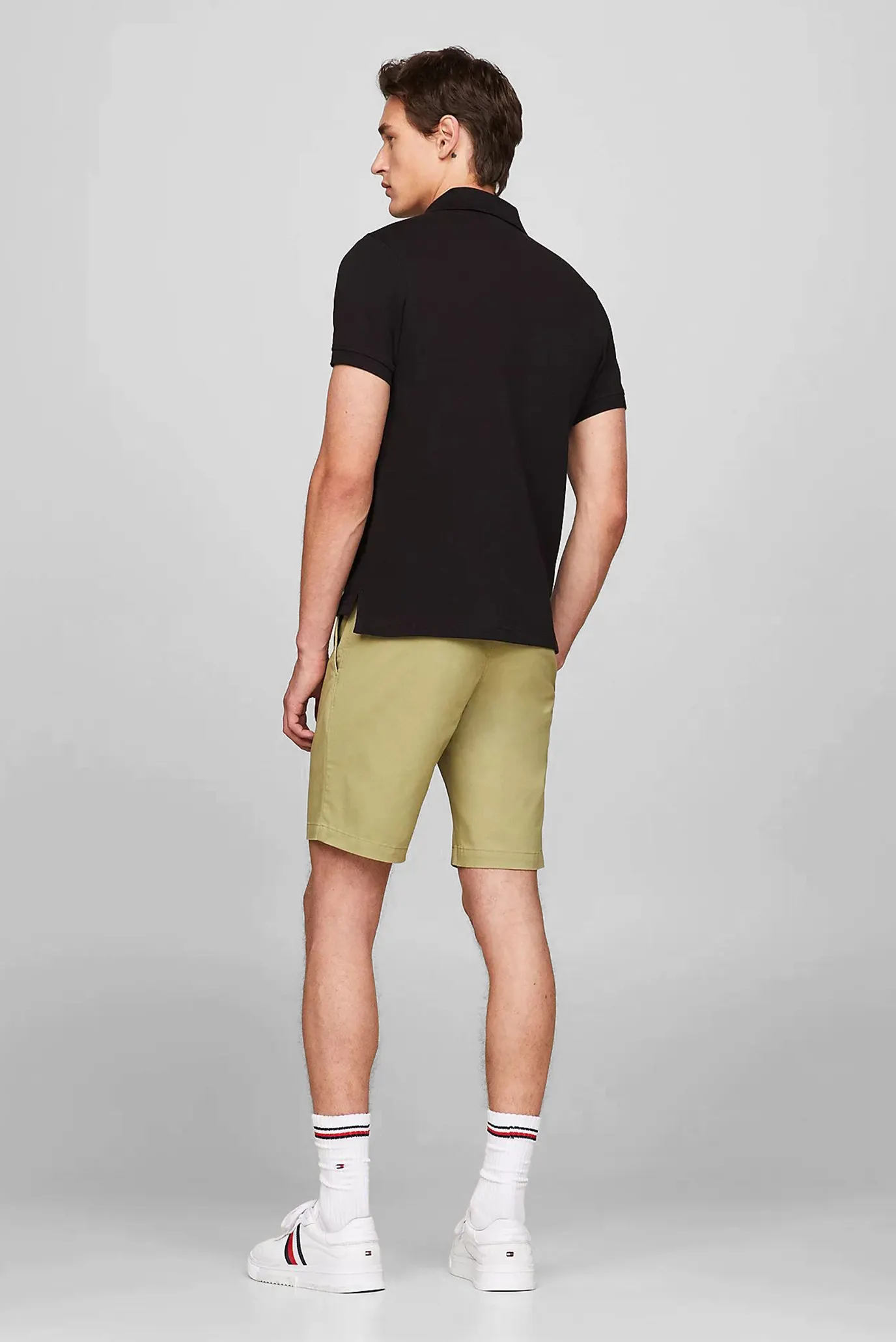 Чоловіче чорне поло 1985 SLIM 3