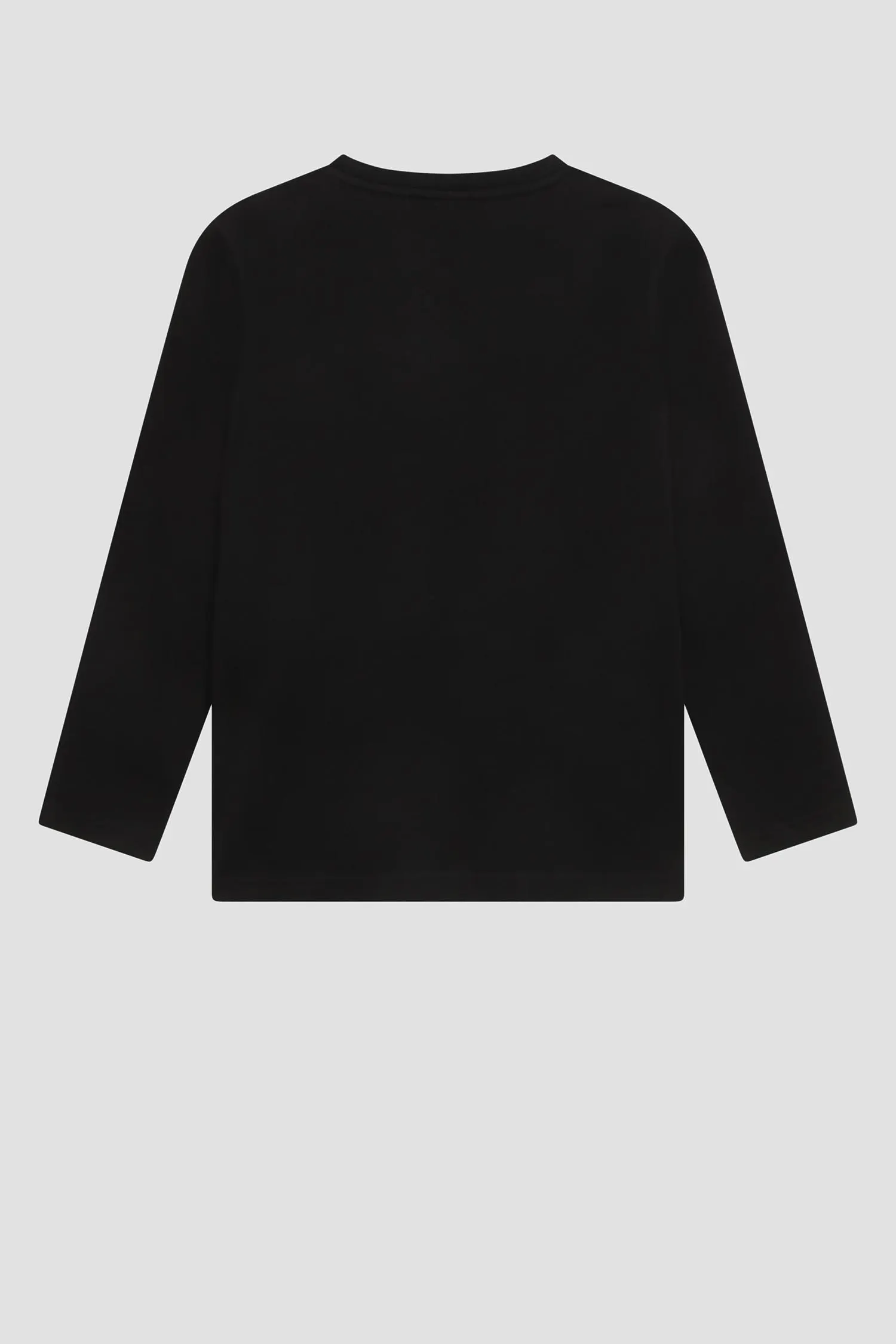 Дитячий чорний лонгслів 2