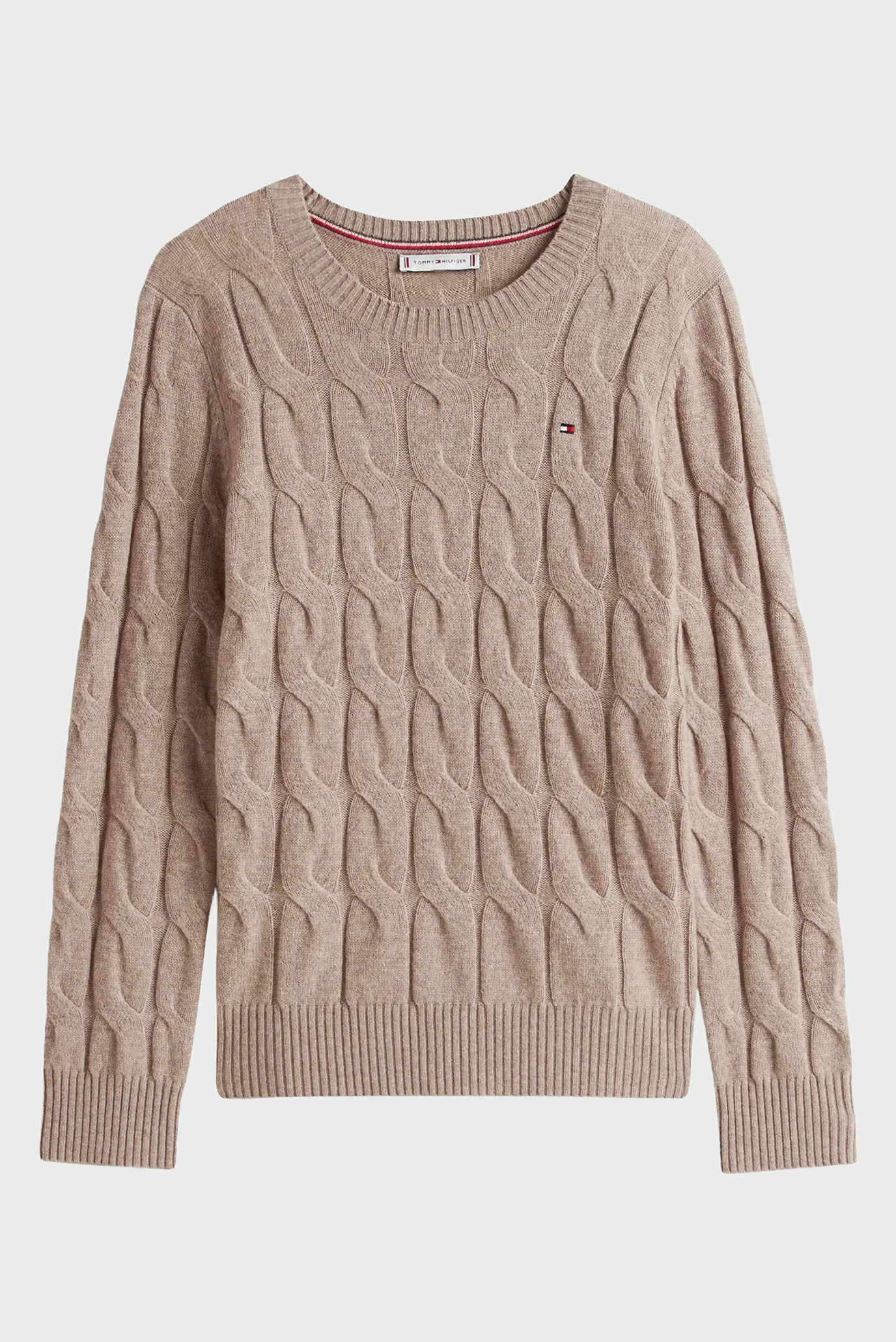 Женский бежевый шерстяной джемпер SOFT 5