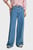 Жіночі сині джинси у смужку WIDE LEG JEANS UHW JAIMY