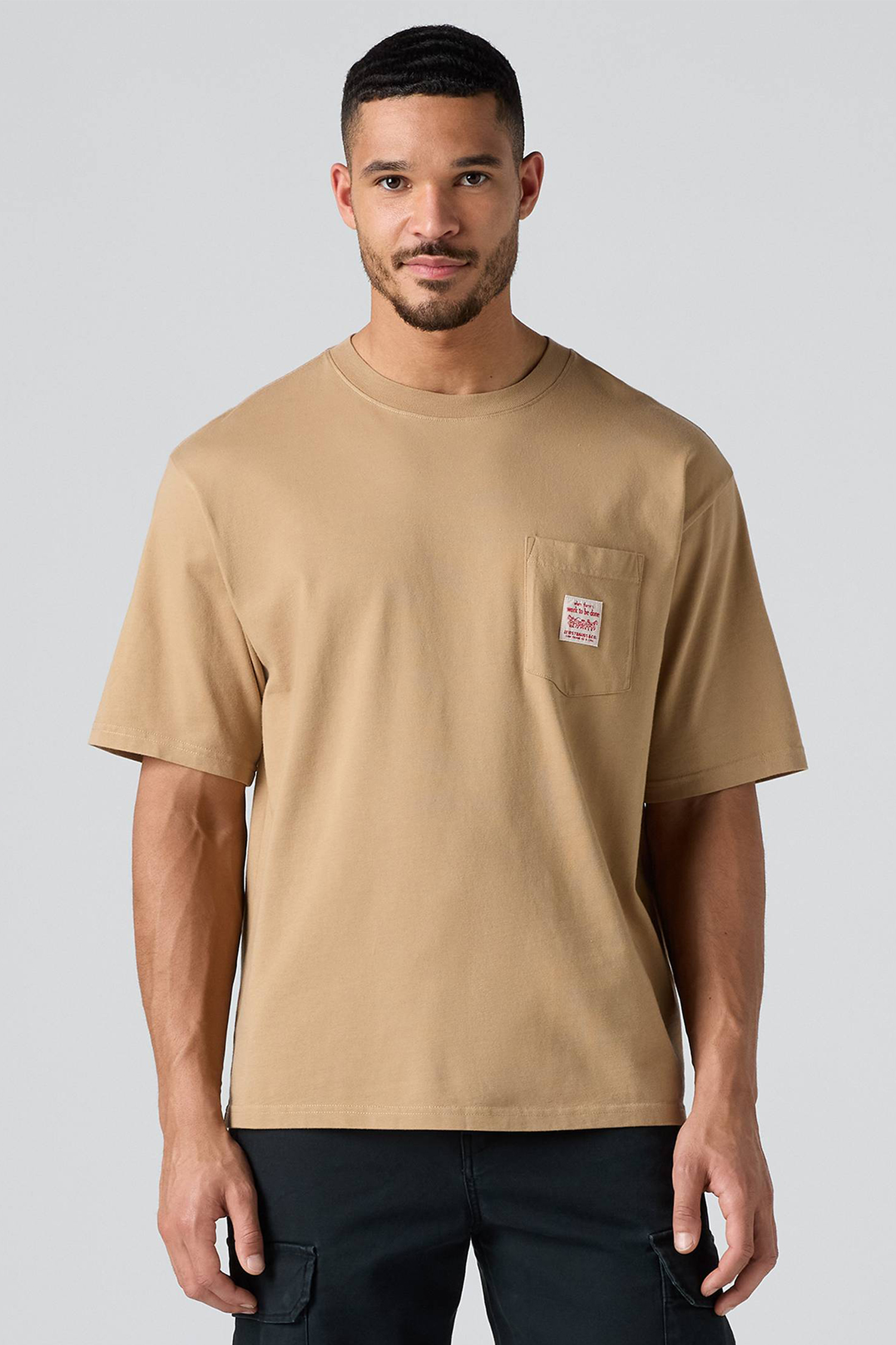 Мужская бежевая футболка Бежевый XL Levi’s® 004NU;0001 Мужская бежевая футболка Бежевый XL Levi’s® 004NU;0001