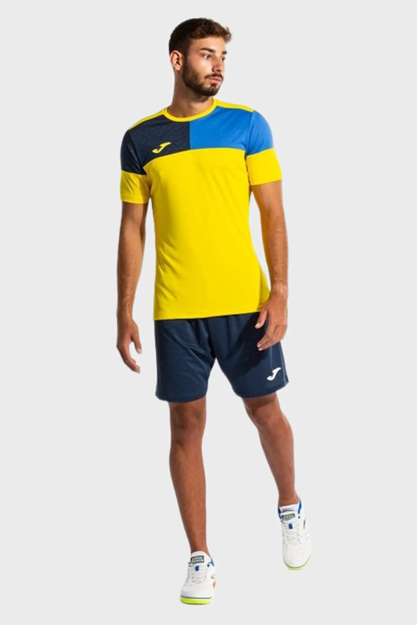 Мужская желтая футболка 2