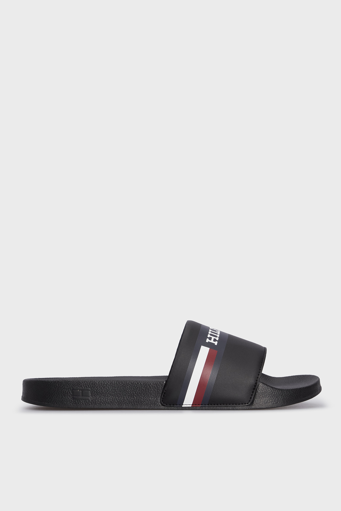 Мужские черные слайдеры CORPORATE HILFIGER POOL SLIDE 1