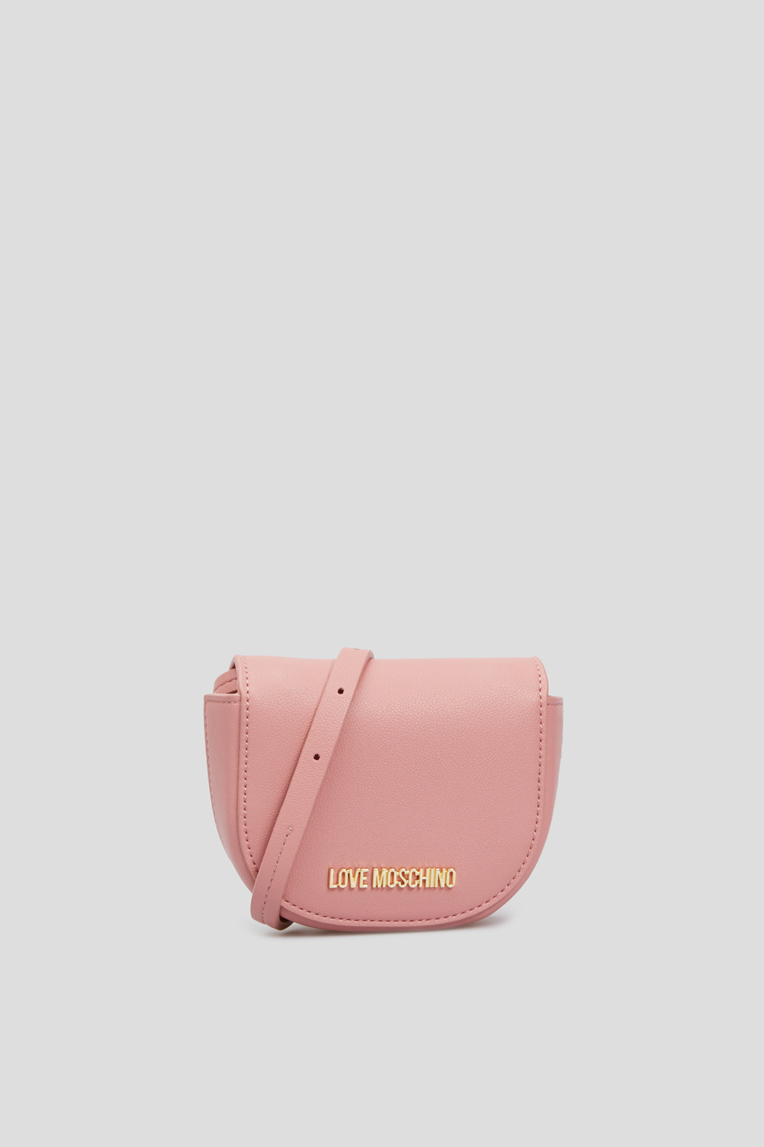 Женская розовая сумка через плечо 1