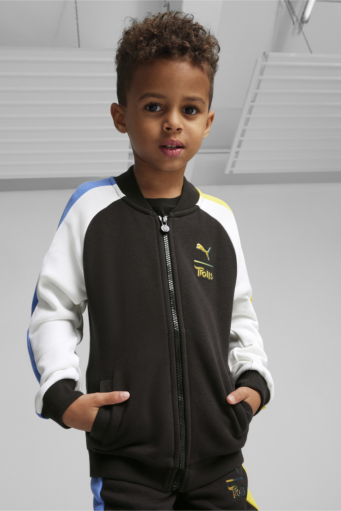 Детская спортивная кофта PUMA x TROLLS Kids' T7 Track Jacket 1