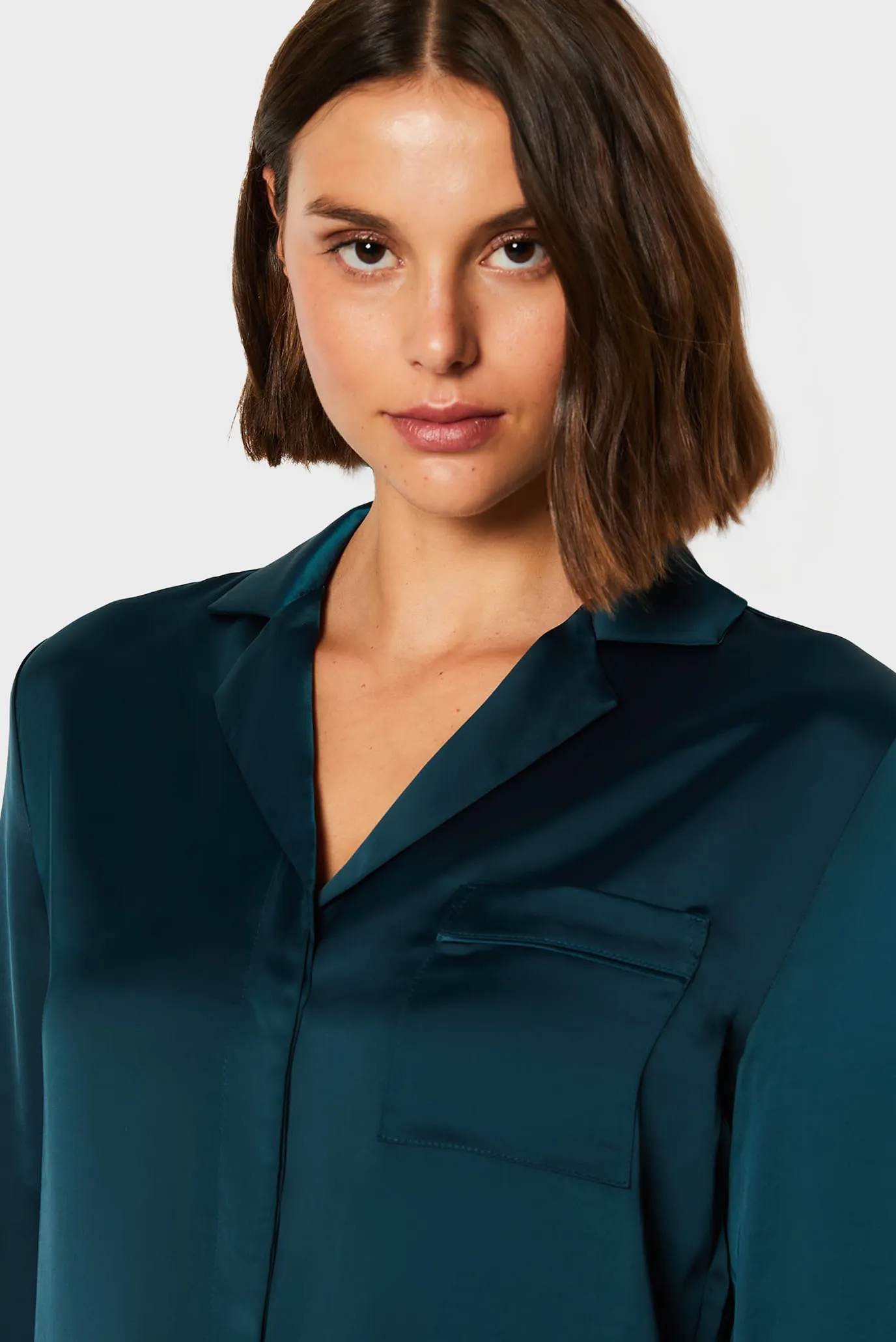 Жіноча зелена сорочка BALDA 4