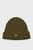 Чоловіча зелена вовняна шапка UNISEX. SHIELD WOOL BEANIE