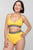 Женские желтые трусики от купальника 221K