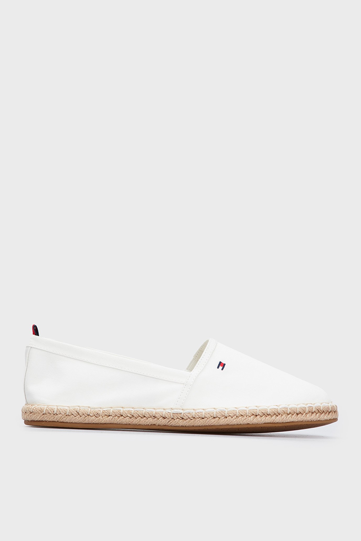 Женские белые эспадрильи BASIC TOMMY FLAT ESPADRILLE 1