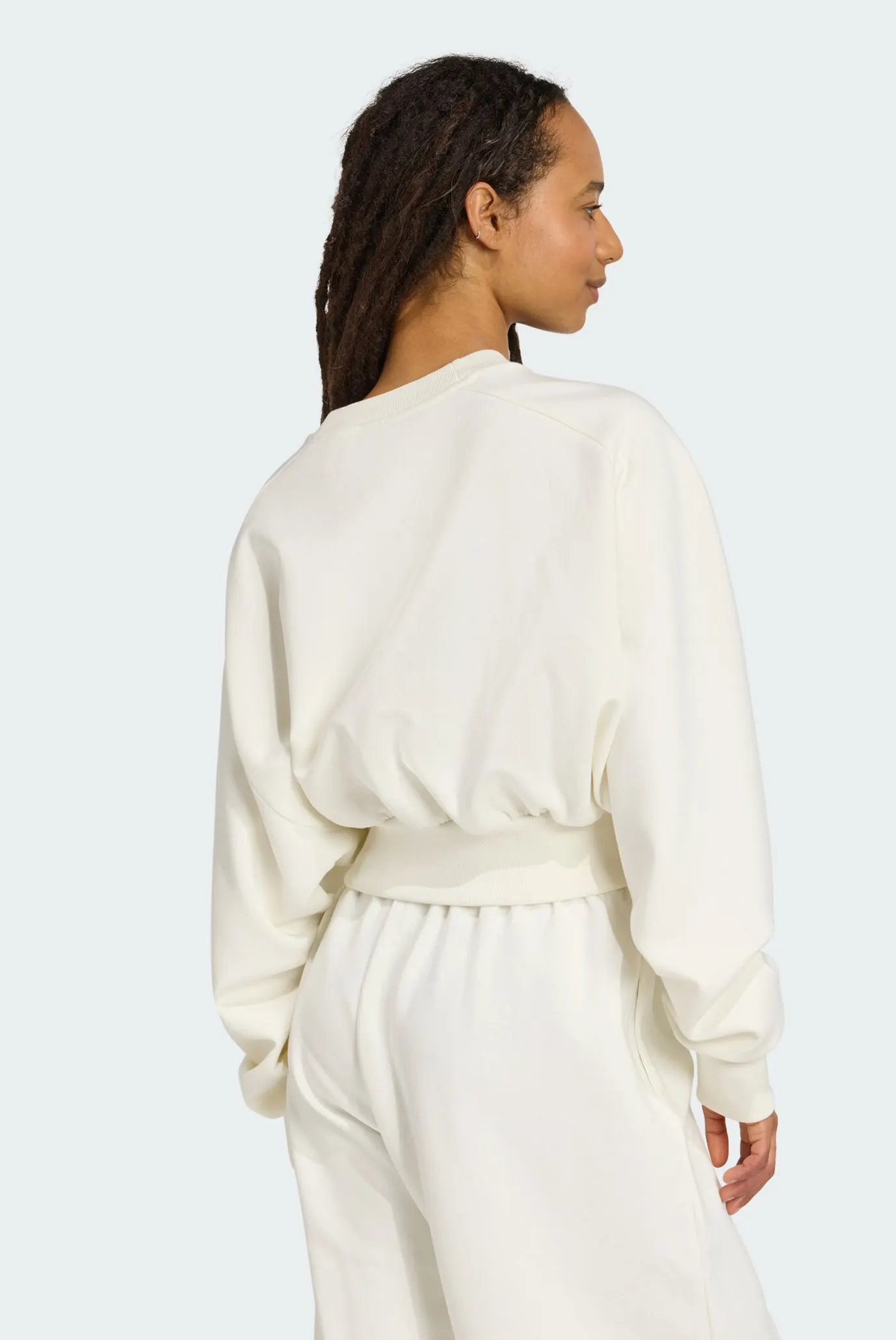 Жіночий білий світшот ALL SZN Soft Lux Loose 3