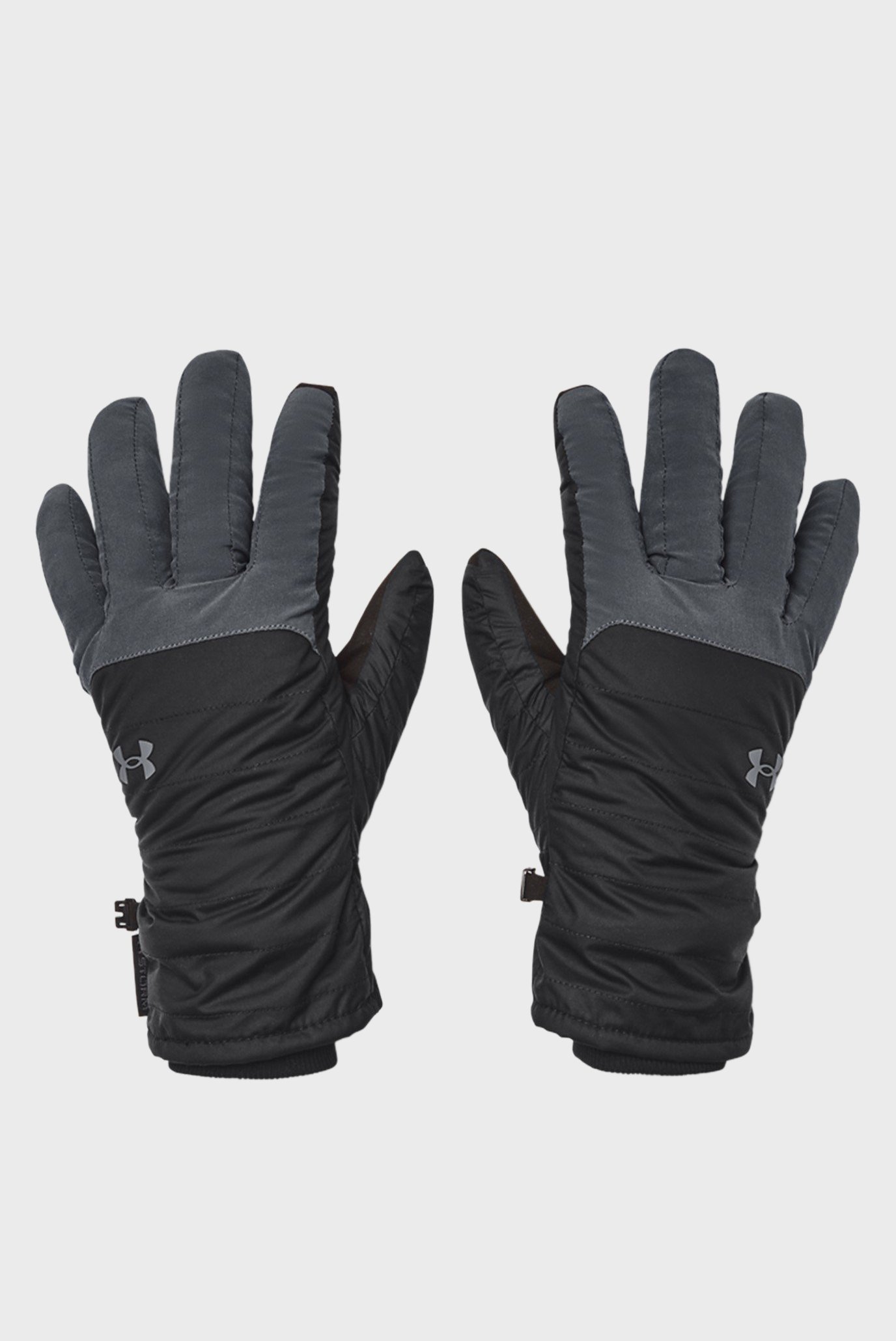 Мужские черные перчатки UA Storm Insulated Gloves 1