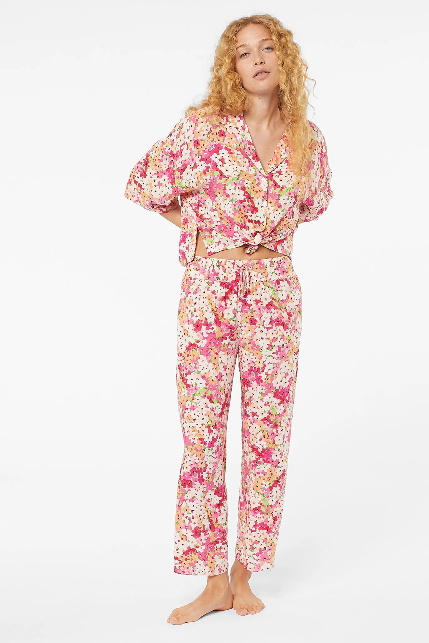 Женские брюки с узором 7/8 GABBIE 2