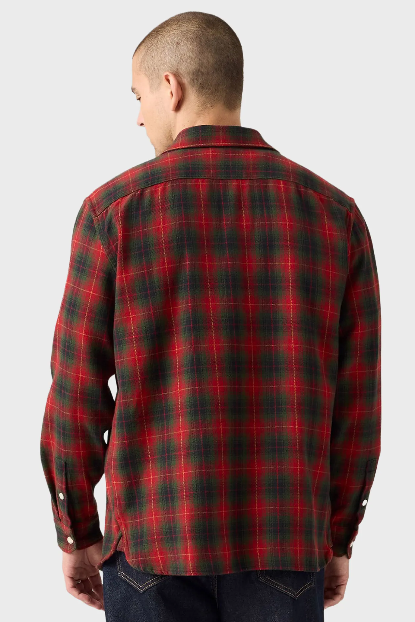 Мужская рубашка в клетку 3