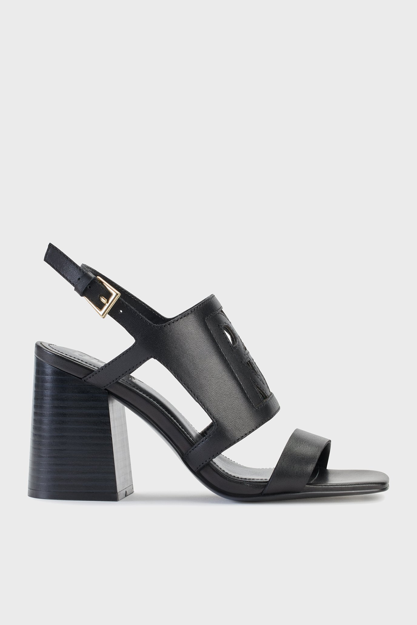 Женские черные кожаные босоножки Черный 39 DKNY K1404154 Женские черные кожаные босоножки Черный 39 DKNY K1404154