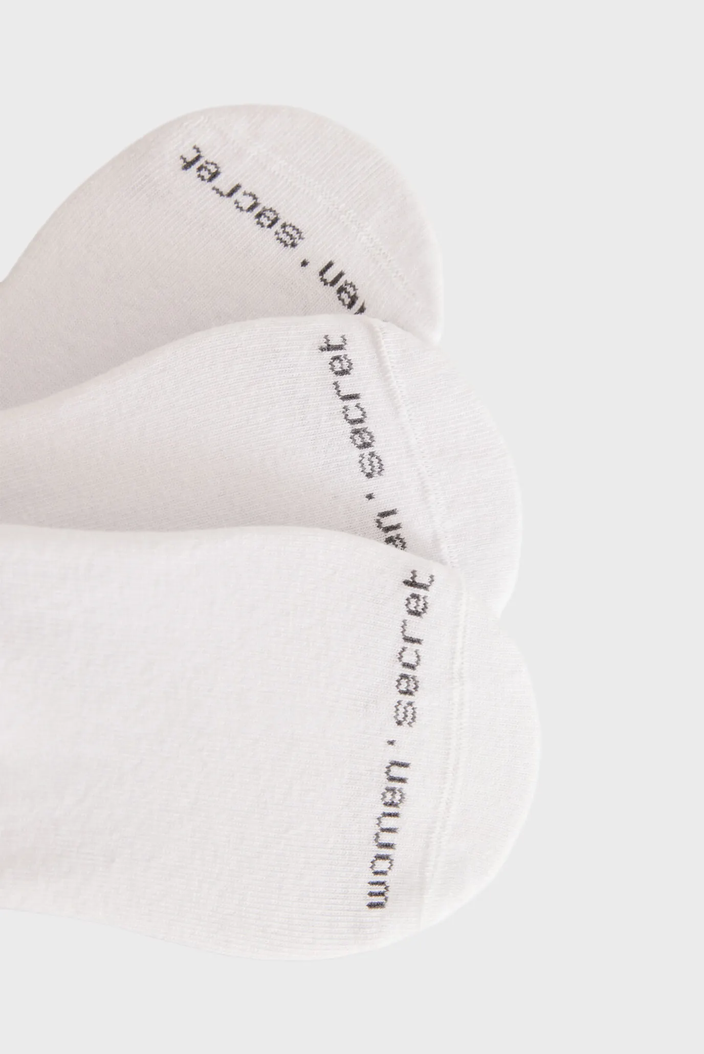 Жіночі білі сліди (3 пари) 2