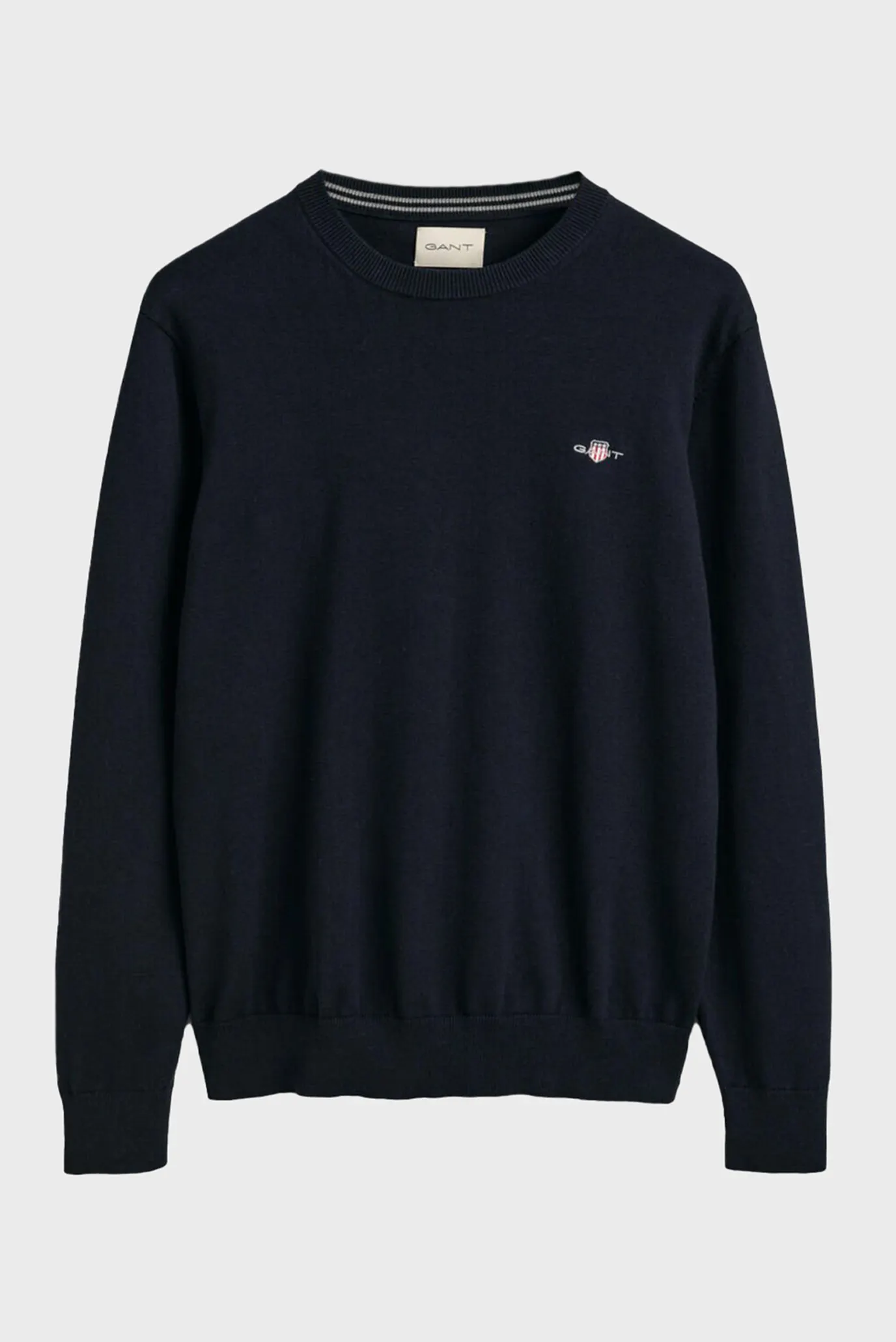 Мужской темно-синий джемпер CLAIC COTTON C-NECK 5