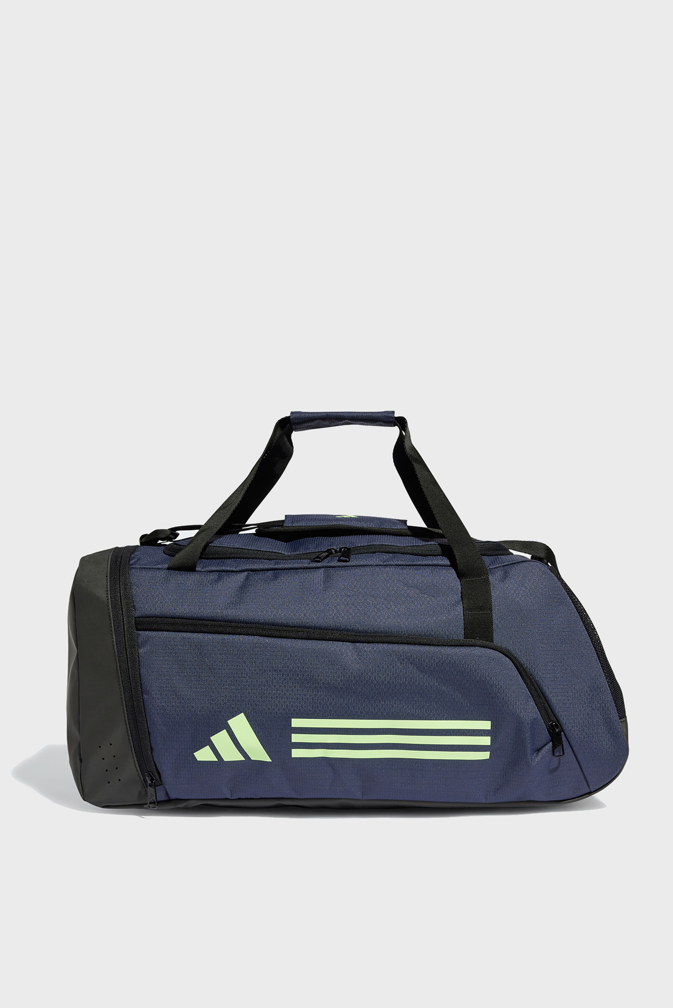 Темно-синя спортивна сумка Essentials 3-Stripes Duffel 1