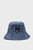 Женская синяя панама Boucle denim bucket hat