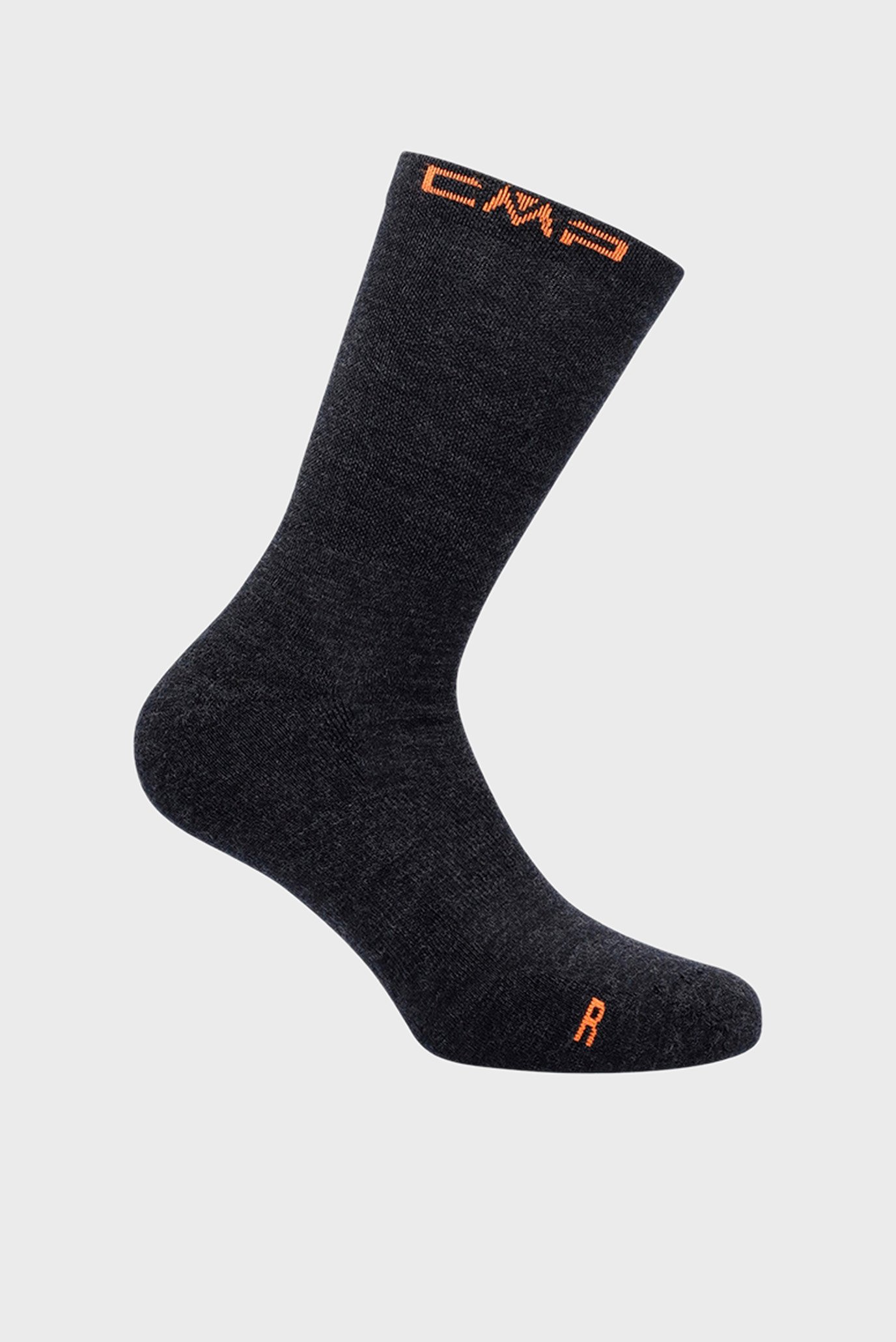 Чоловічі чорні шкарпетки HIKING WOOL SOCK MID 1