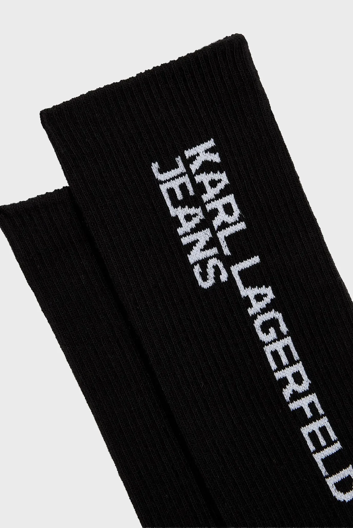 Чоловічі чорні шкарпетки (2 пари) essential logo 2