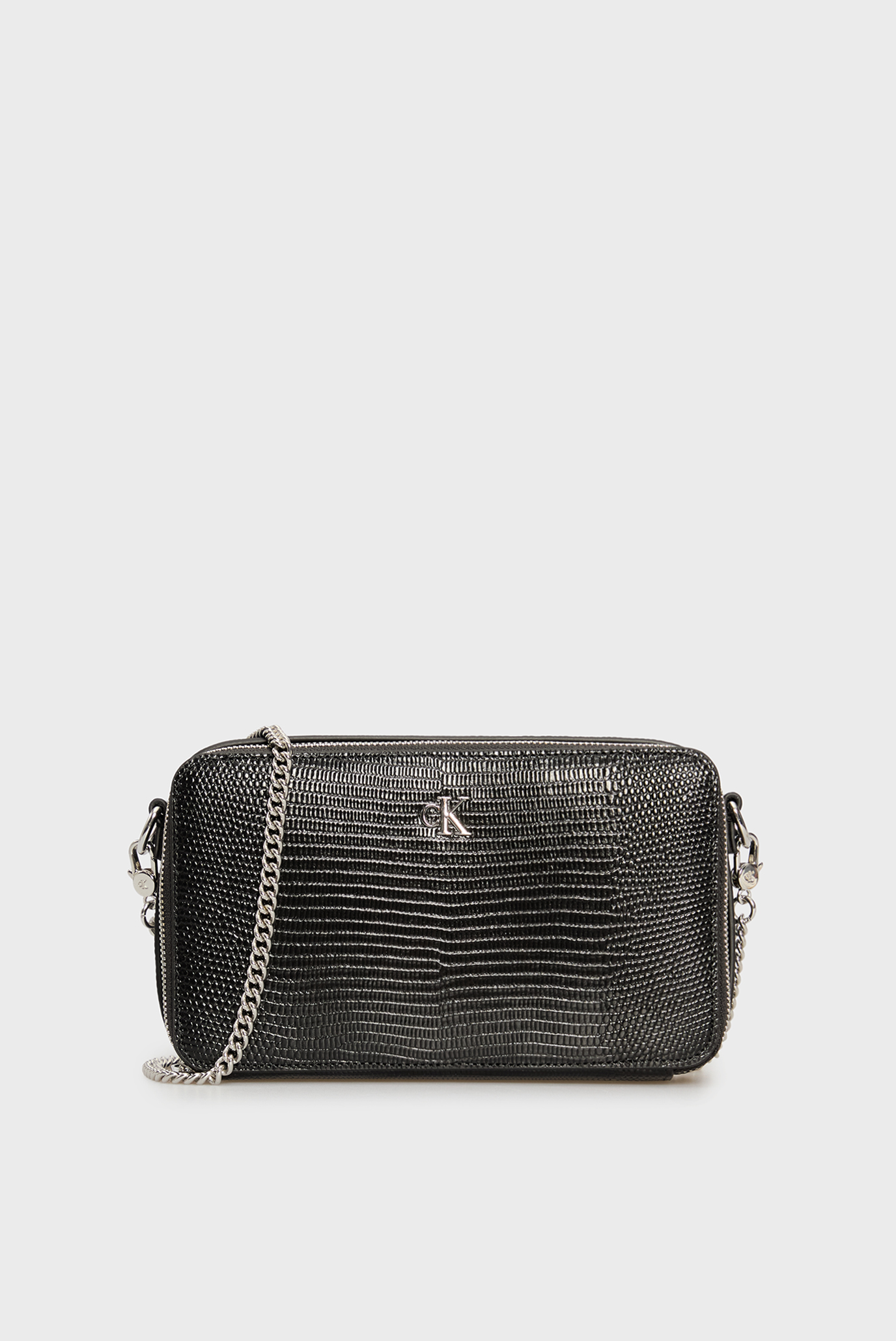Женский черный кожаный клатч LIZARD EMBOSSED Черный ONESIZE Calvin Klein Jeans LV04F1071G Женский черный кожаный клатч LIZARD EMBOSSED Черный ONESIZE Calvin Klein Jeans LV04F1071G