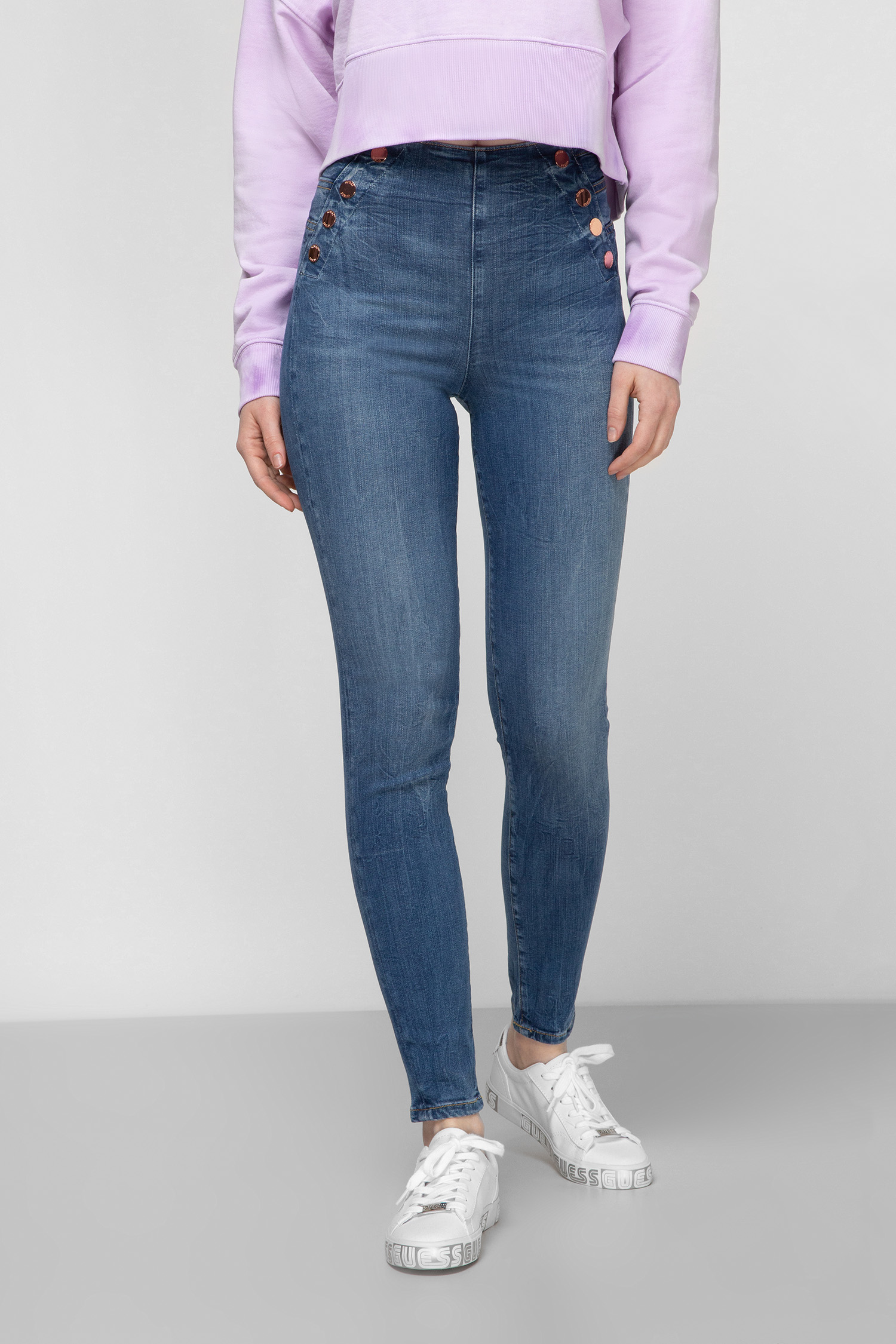 Женские синие джинсы Slim Fit 1