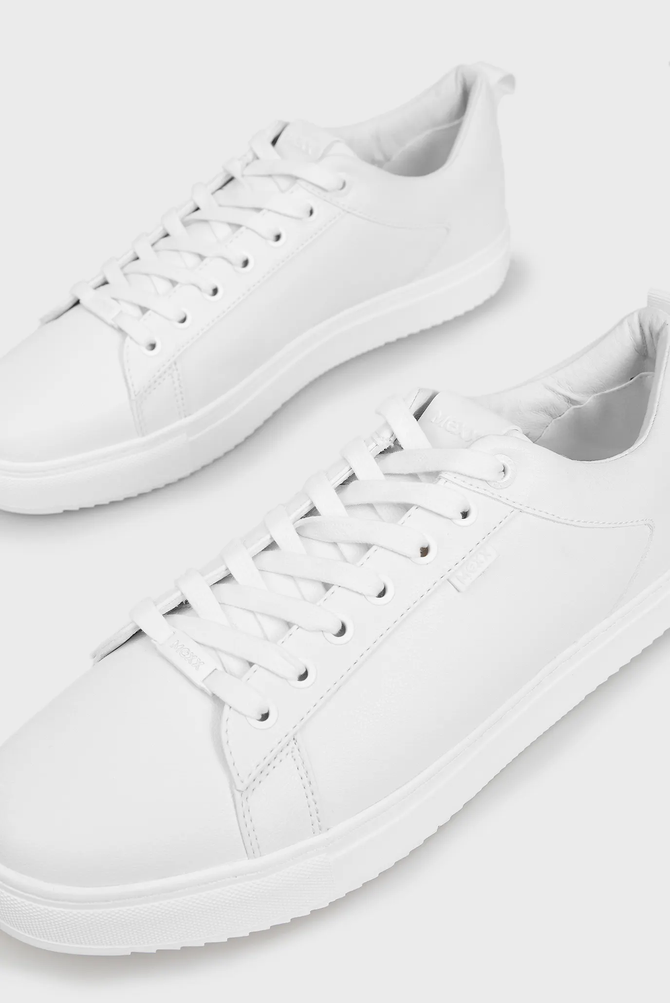 Мужские белые сникеры Elian Mexx MXQP0326M — MD-Fashion