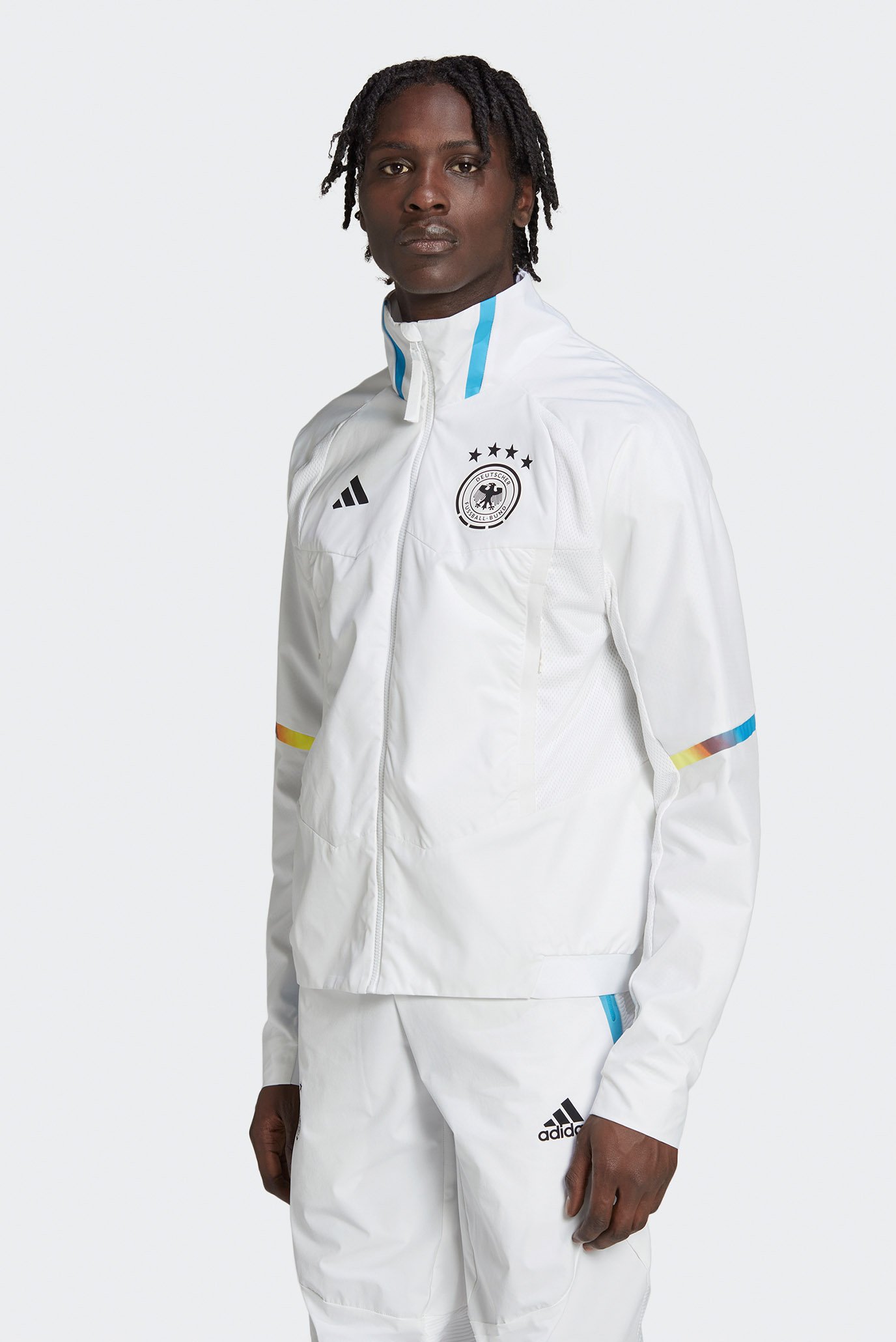 Чоловіча біла куртка Germany Game Day Anthem 1