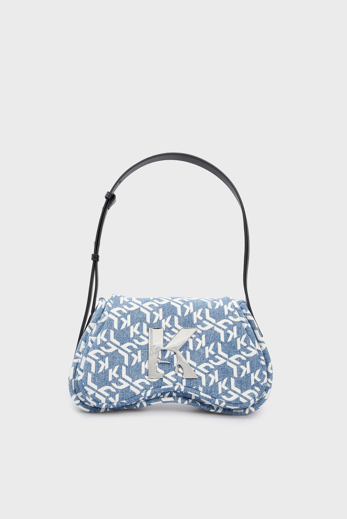 Женская синяя джинсовая сумка с узором  SUNGLASS DENIM SHOULDER BAG 1