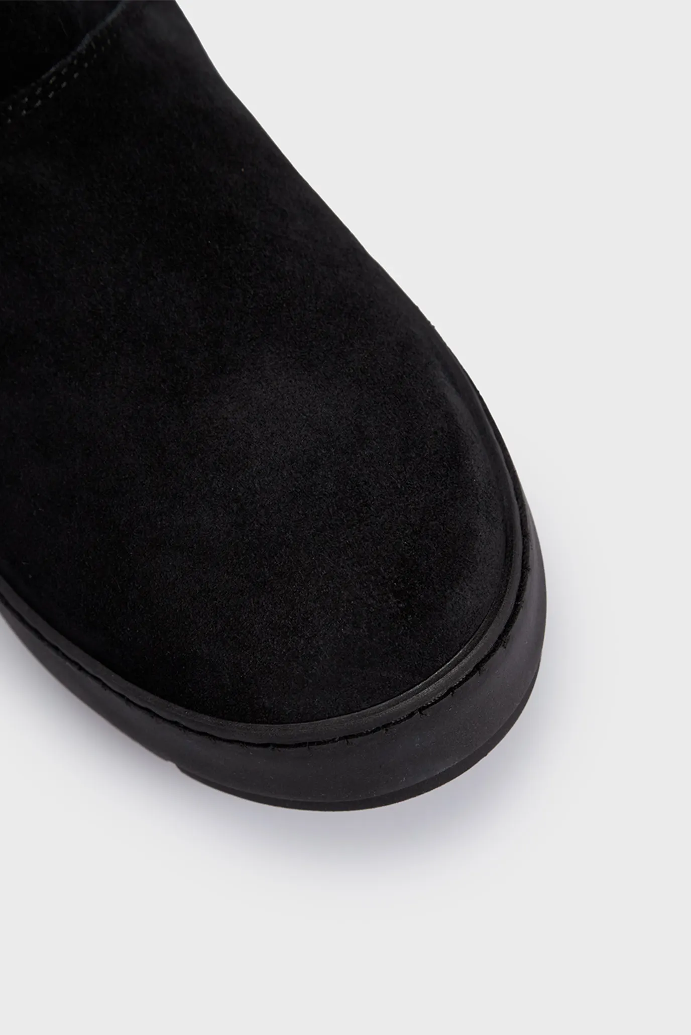 Женские черные замшевые угги COOL SUEDE SNOWBOOT 4