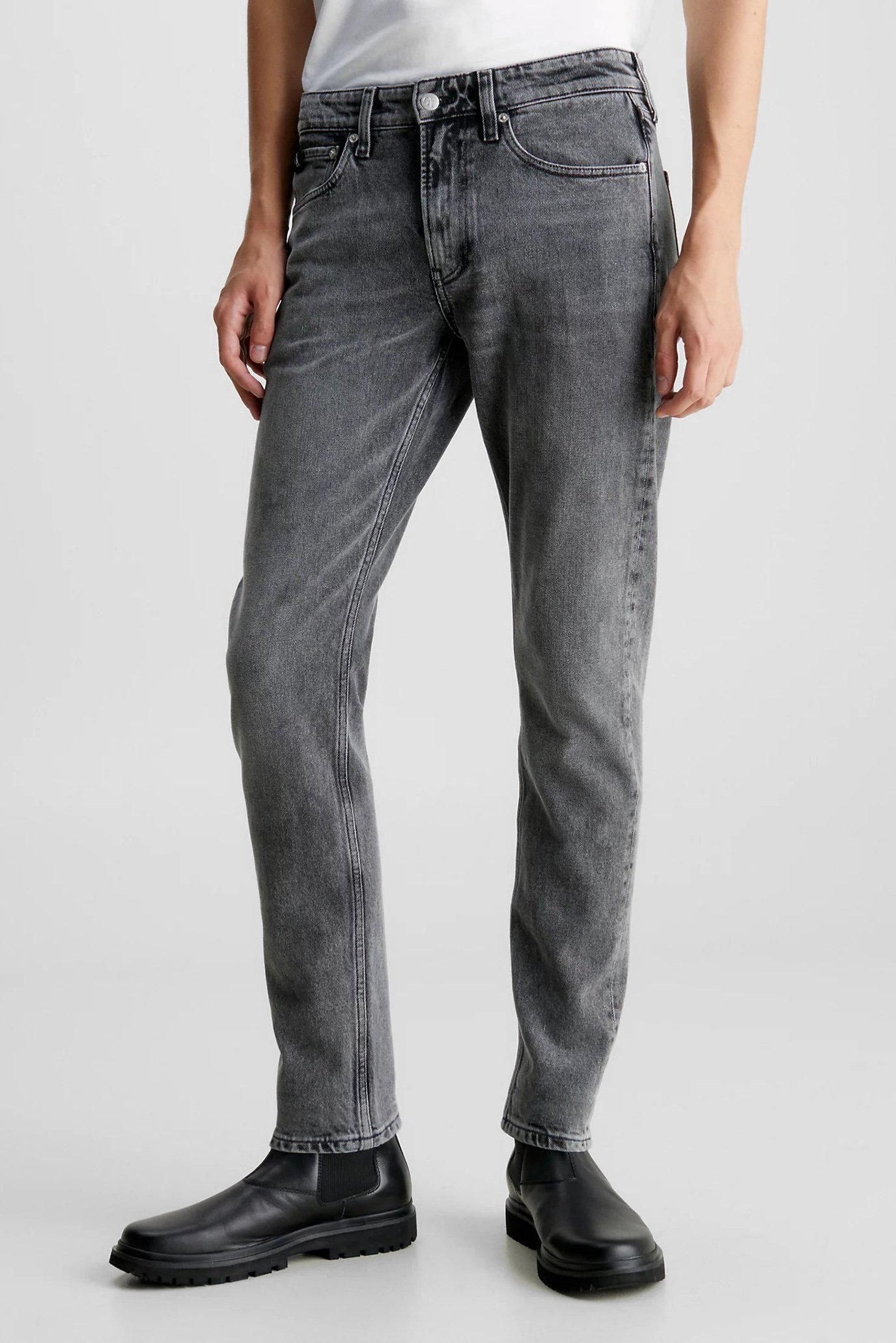 Чоловічі сірі джинси SLIM TAPER 1