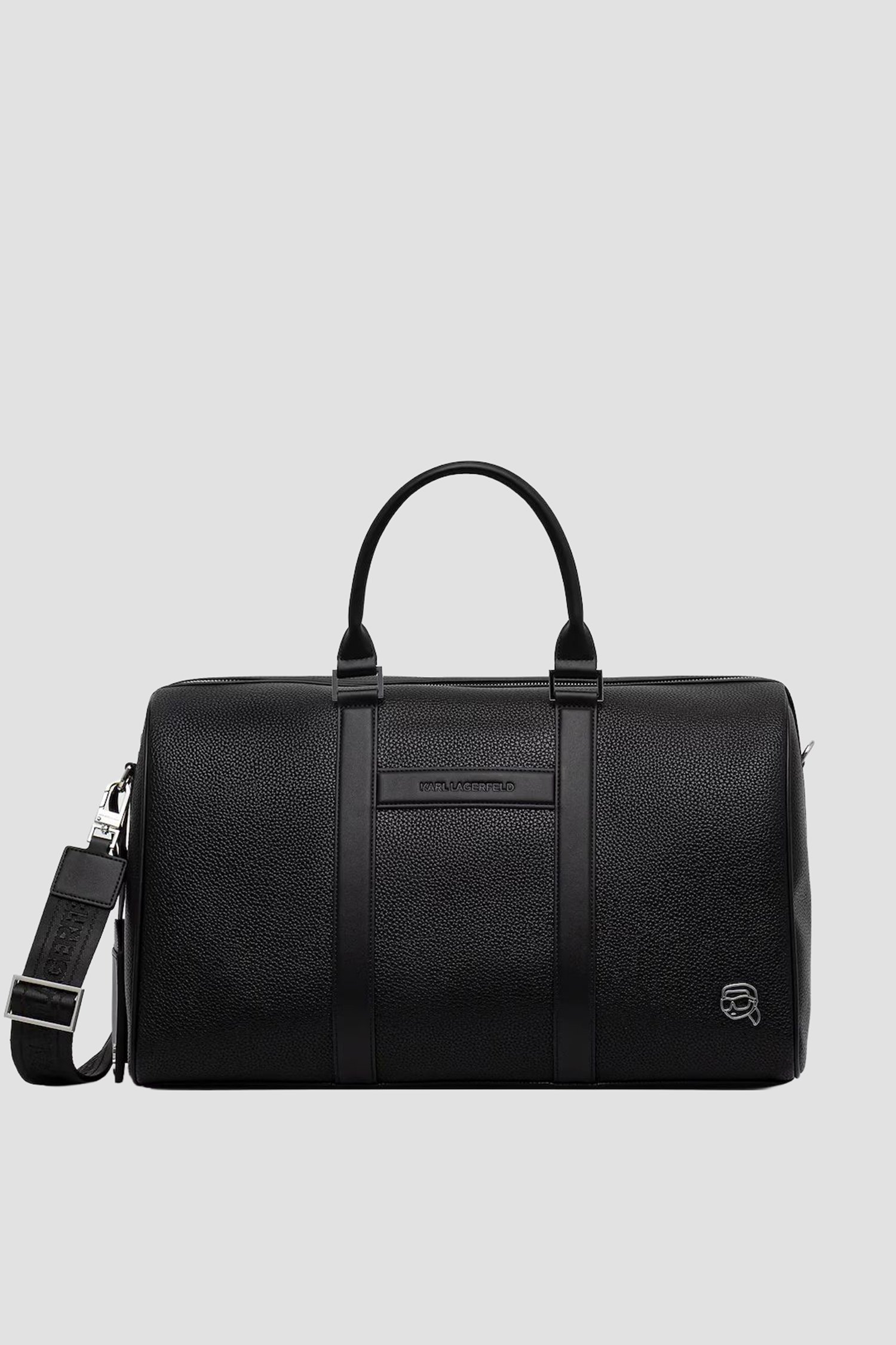 Мужская черная дорожная сумка Черный ONESIZE Karl Lagerfeld A3M30169;999 Мужская черная дорожная сумка Черный ONESIZE Karl Lagerfeld A3M30169;999